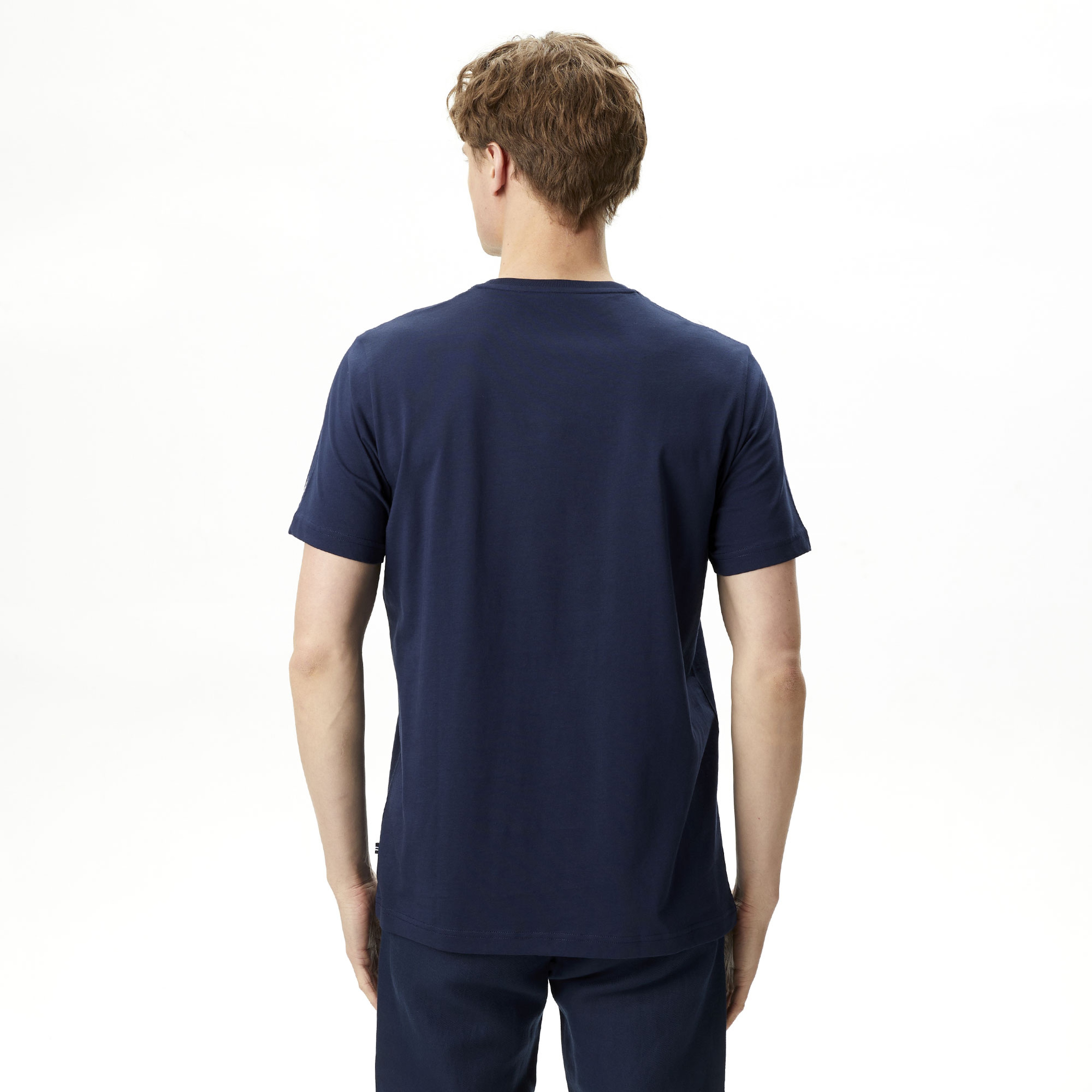 Nautica Erkek Lacivert Standart Fit T-Shirt