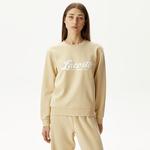 Lacoste Classic Kadın Bej Eşofman Üstü
