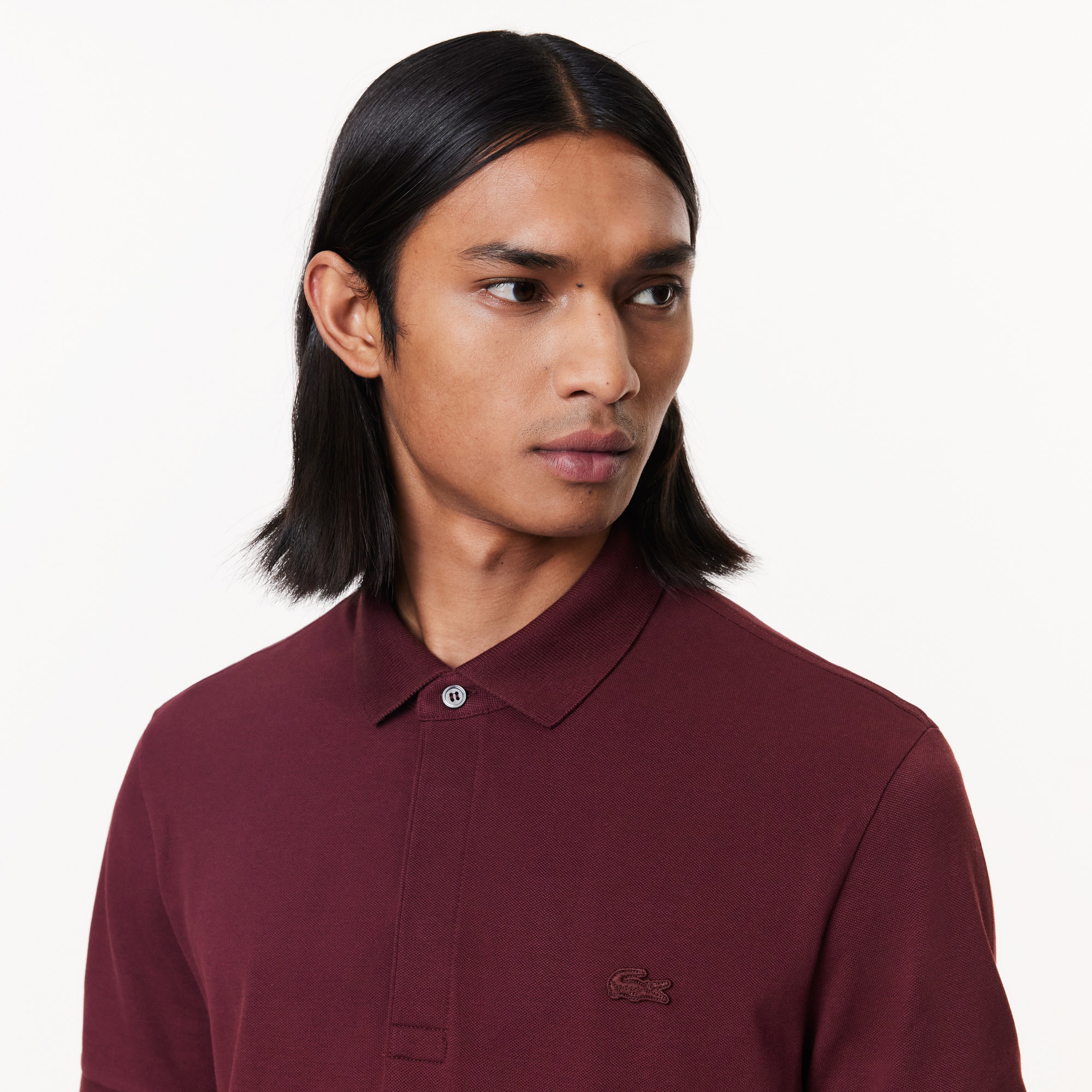 Erkek Regular Fit Bordo Paris Polo