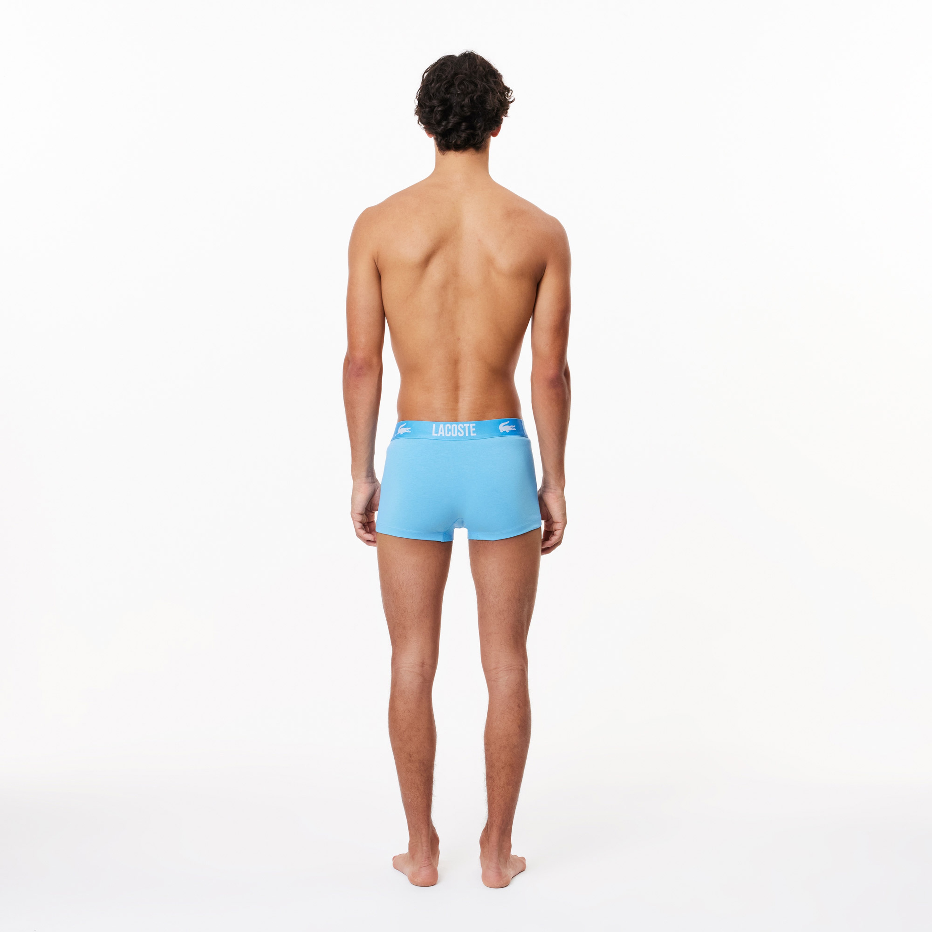 Erkek 3'lü Renkli Boxer