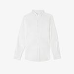 Erkek Slim Fit Beyaz Gömlek