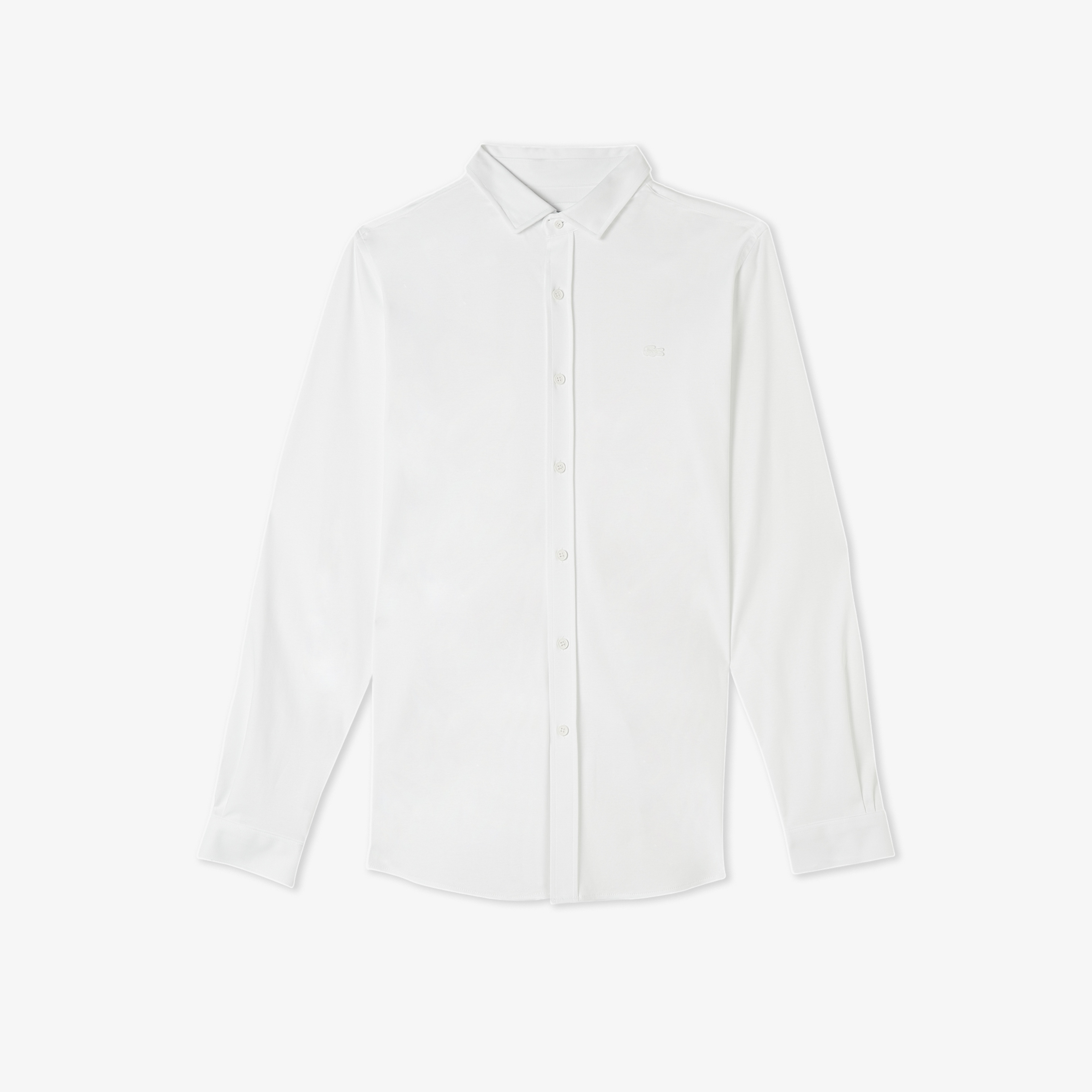 Erkek Slim Fit Beyaz Gömlek