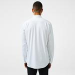 Erkek Slim Fit Beyaz Gömlek