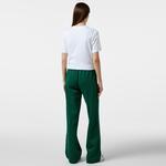 Kadın Straight Fit Koyu Yeşil Eşofman Altı