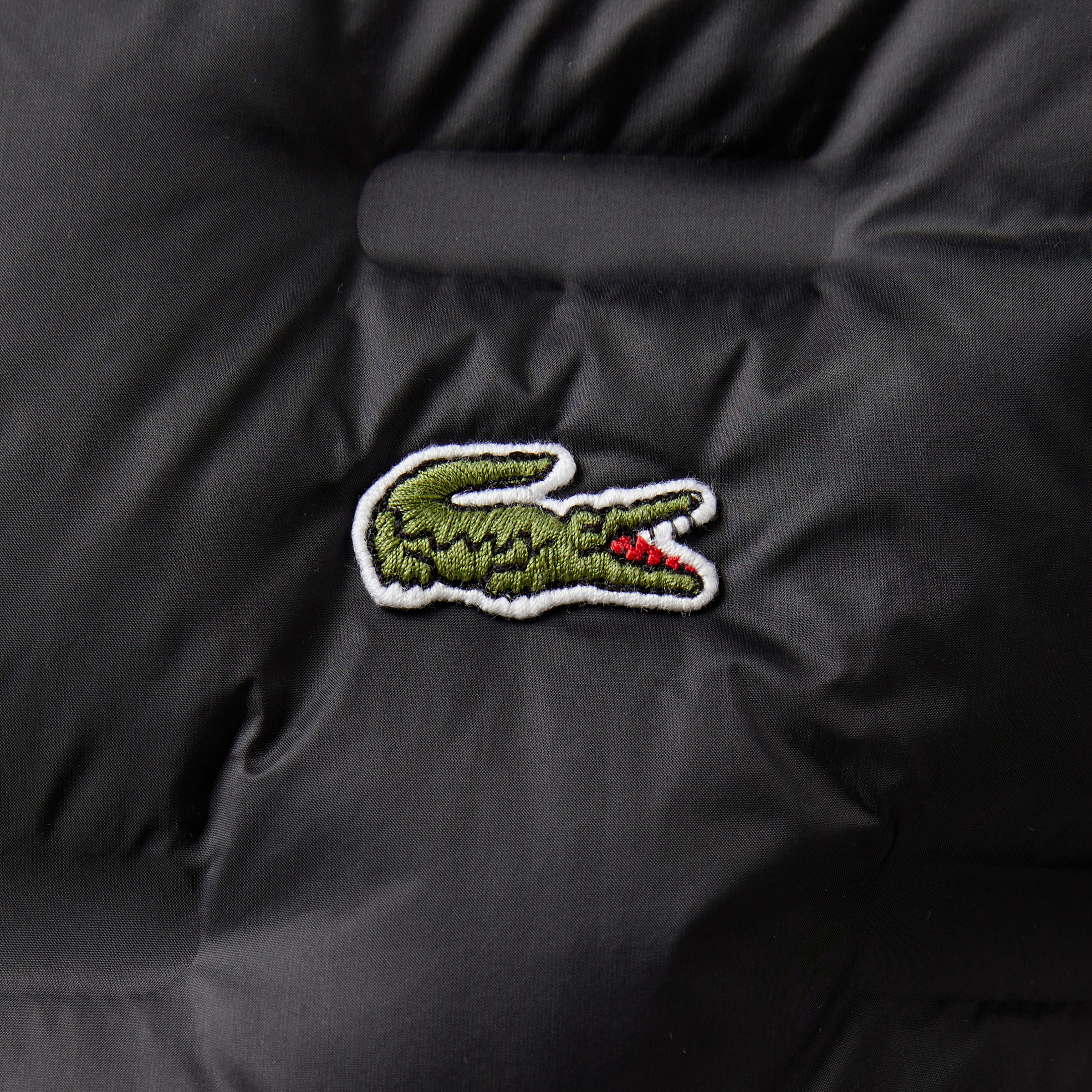 Erkek Kapüşonlu Kapitone Siyah Yelek