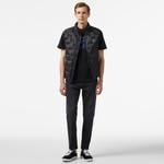 Erkek Kapüşonlu Kapitone Siyah Yelek