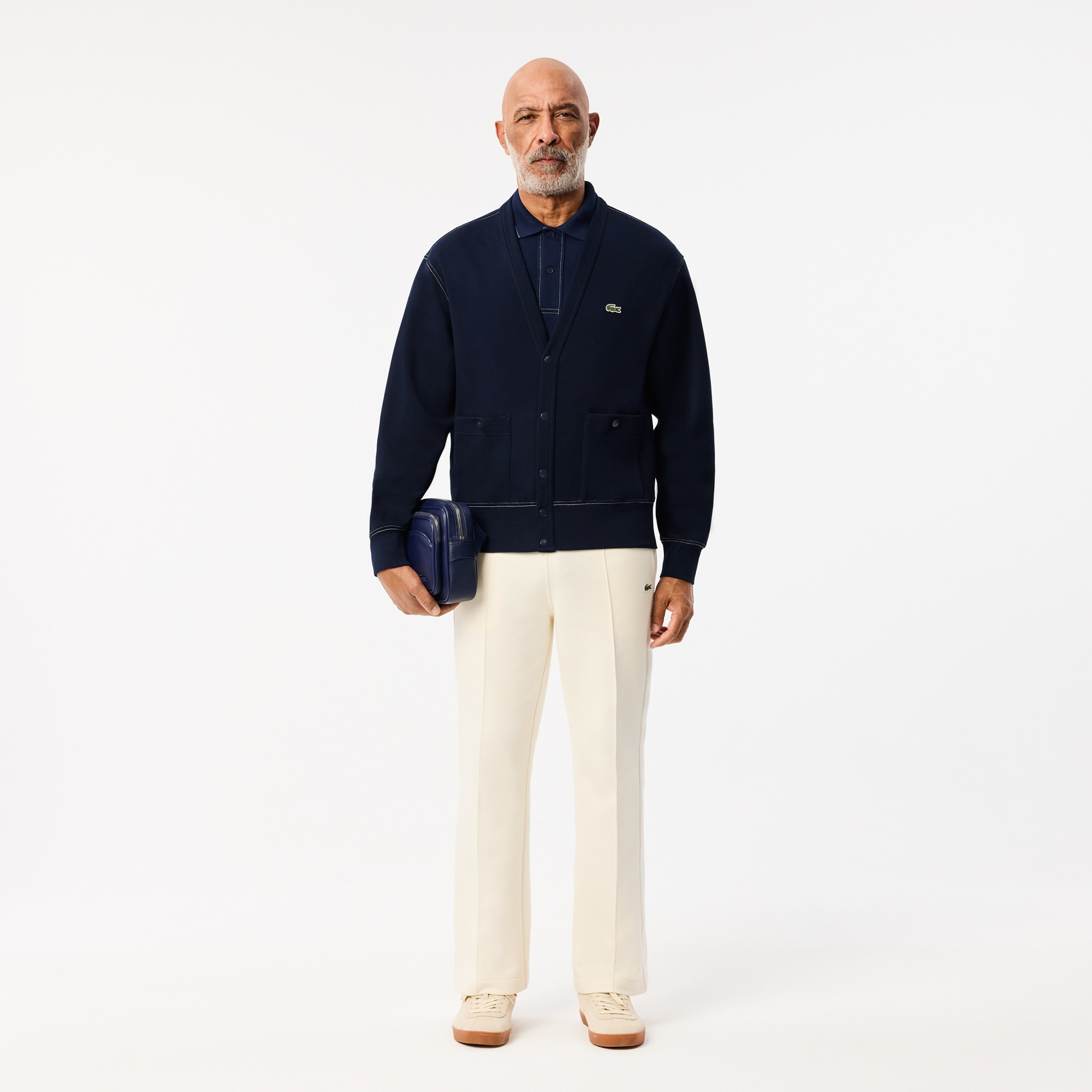 Erkek Classic Fit Organik Pamuk Lacivert Polo