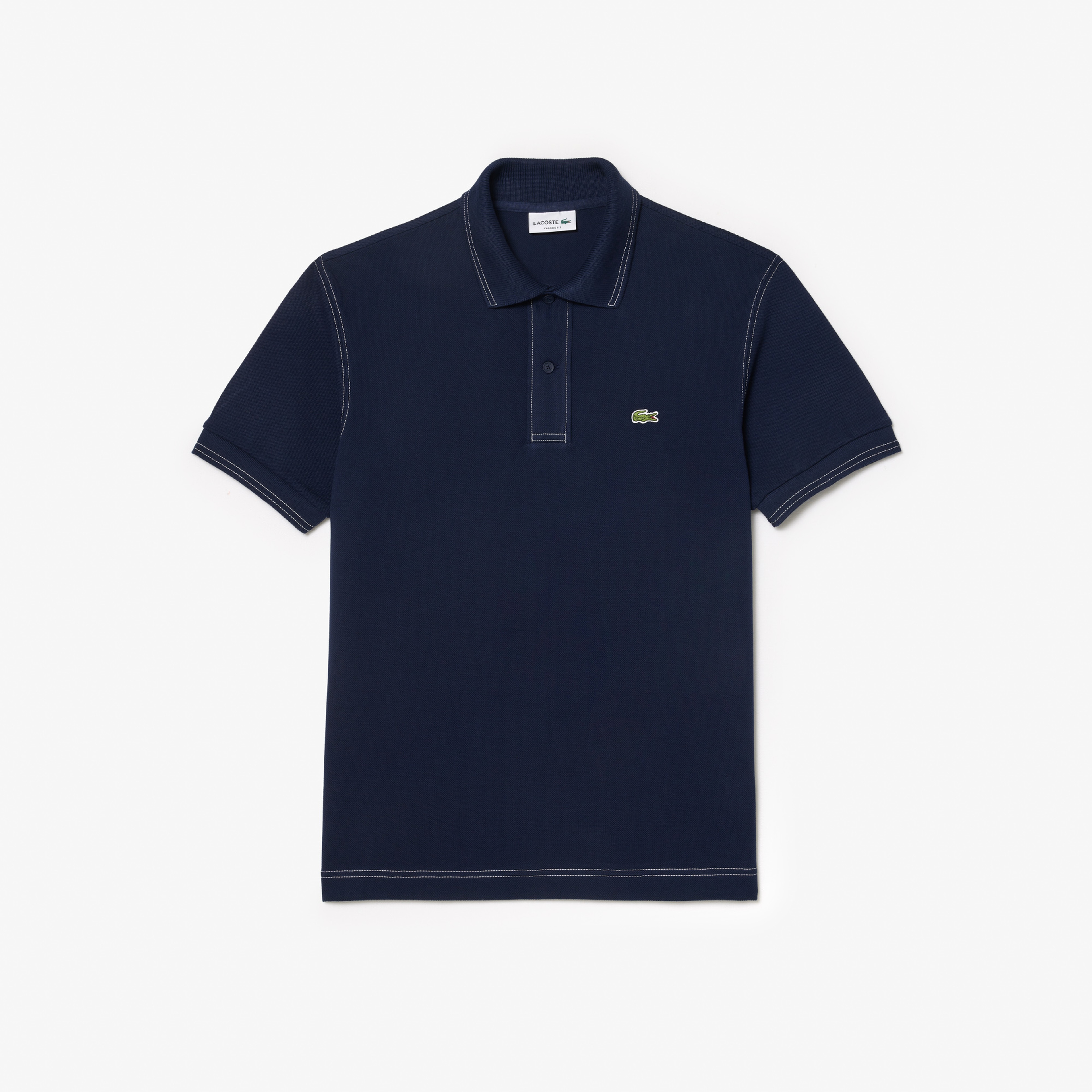 Erkek Classic Fit Organik Pamuk Lacivert Polo