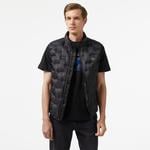 Erkek Kapüşonlu Kapitone Siyah Yelek