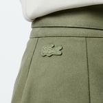 Kadın Relaxed Fit Haki Etek