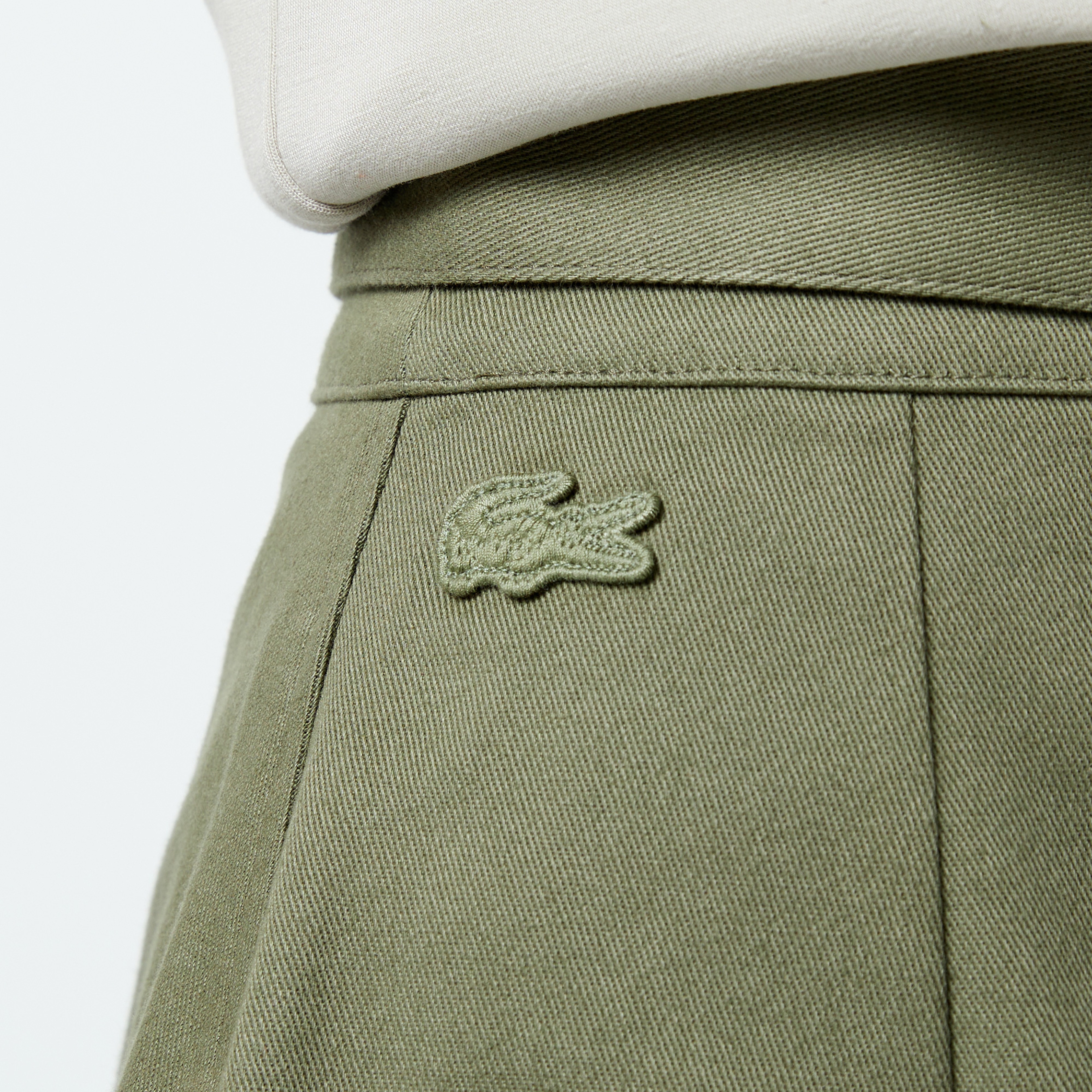 Kadın Relaxed Fit Haki Etek