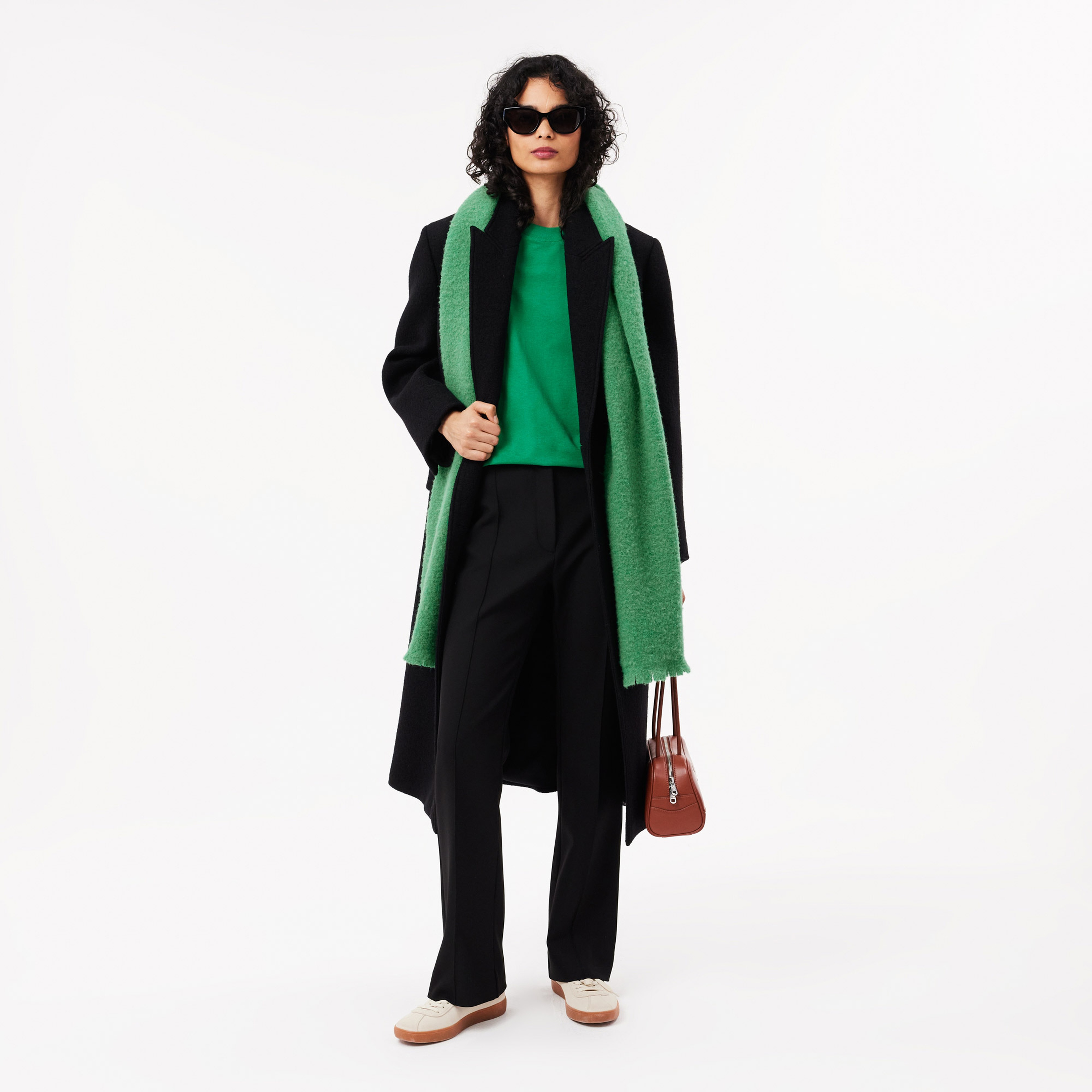 Unisex Loose Fit Bisiklet Yaka Organik Pamuk Yeşil T-Shirt