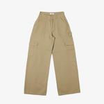 Lacoste Loose Fit Kadın Bej Pantolon