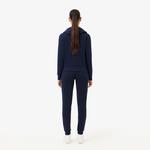 Kadın Straight Fit Lacivert Eşofman Altı