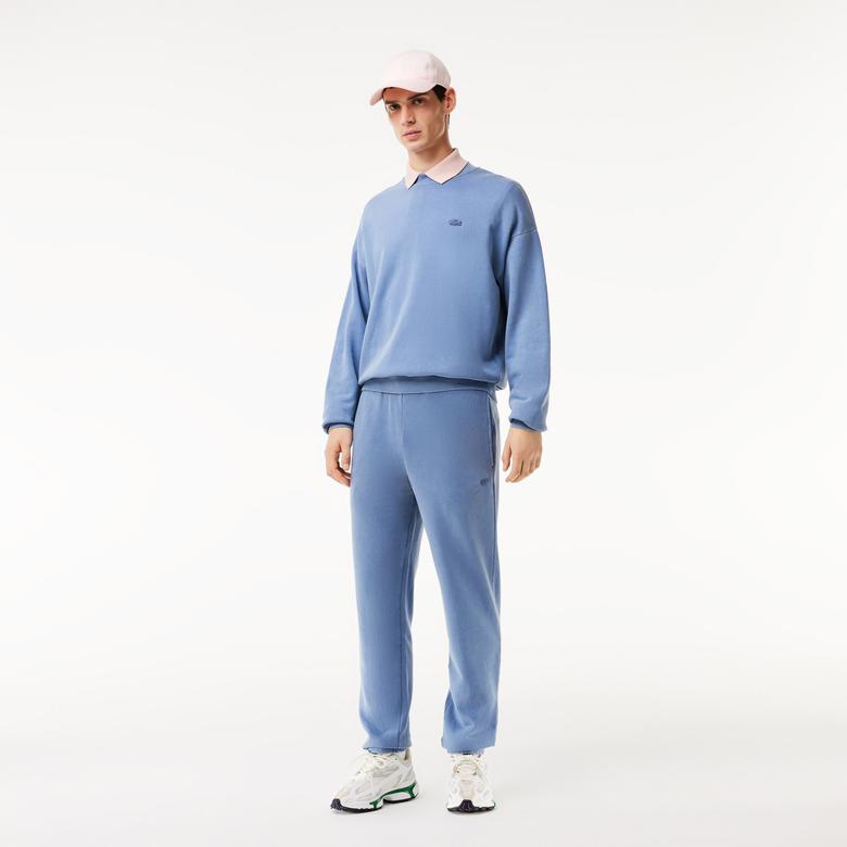 Erkek Regular Fit Mavi Eşofman Altı