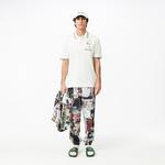 Lacoste L.12.12 Erkek Classic Fit Baskılı Bej Polo