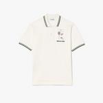 Lacoste L.12.12 Erkek Classic Fit Baskılı Bej Polo