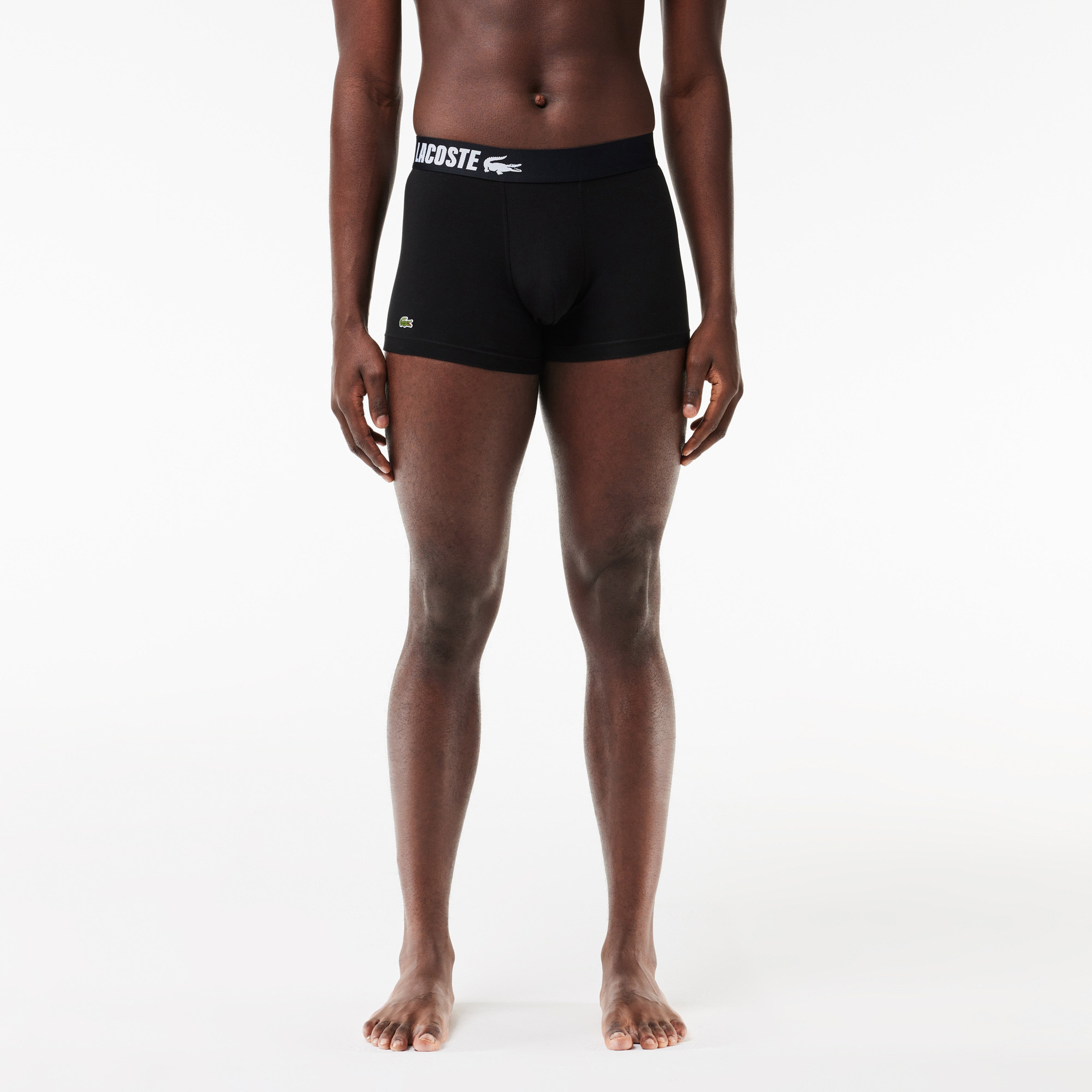 Erkek Baskılı 3'lü Siyah Boxer