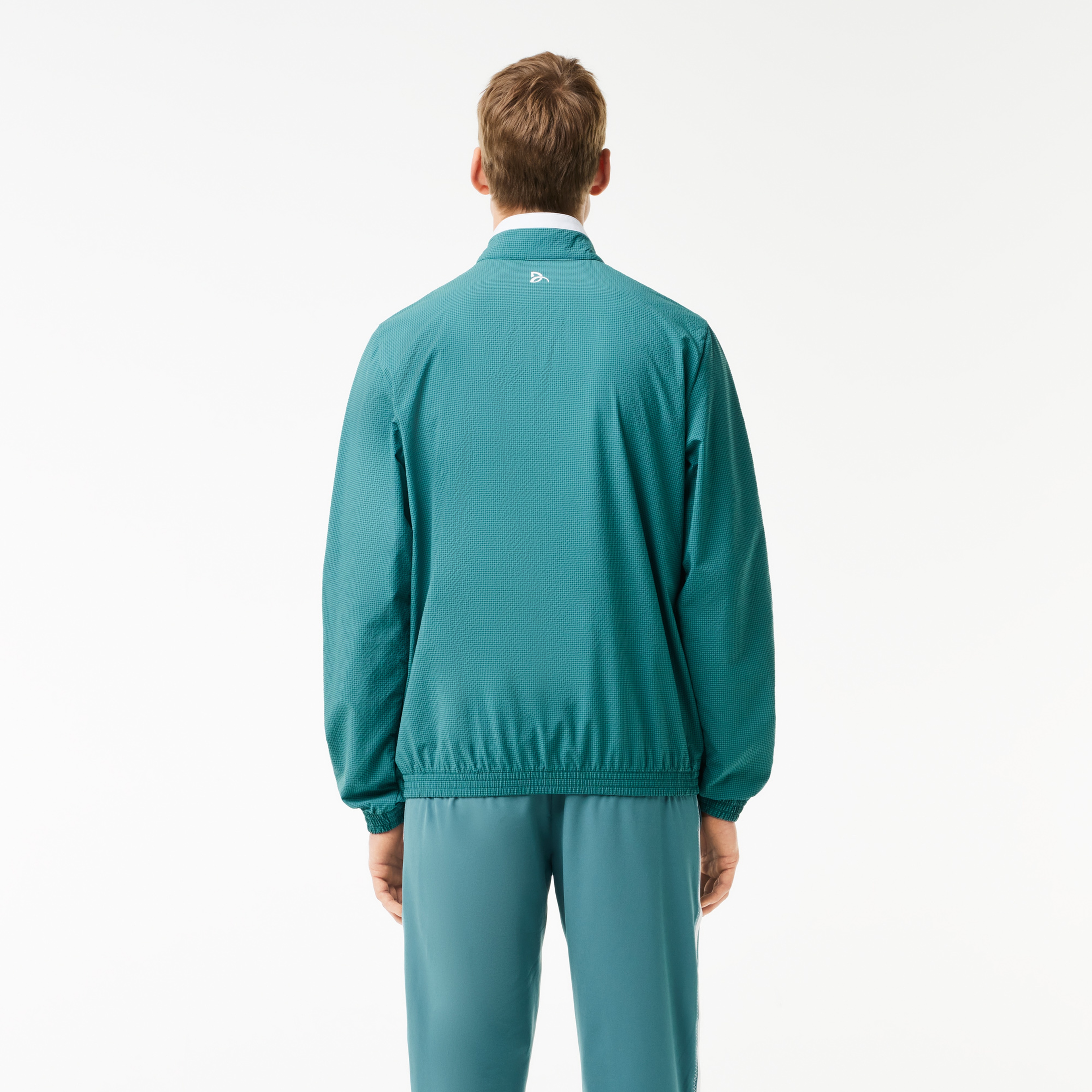 SPORT x Novak Djokovic Erkek Regular Fit Uzun Kollu Yarım Fermuarlı Mavi Eşofman Takımı