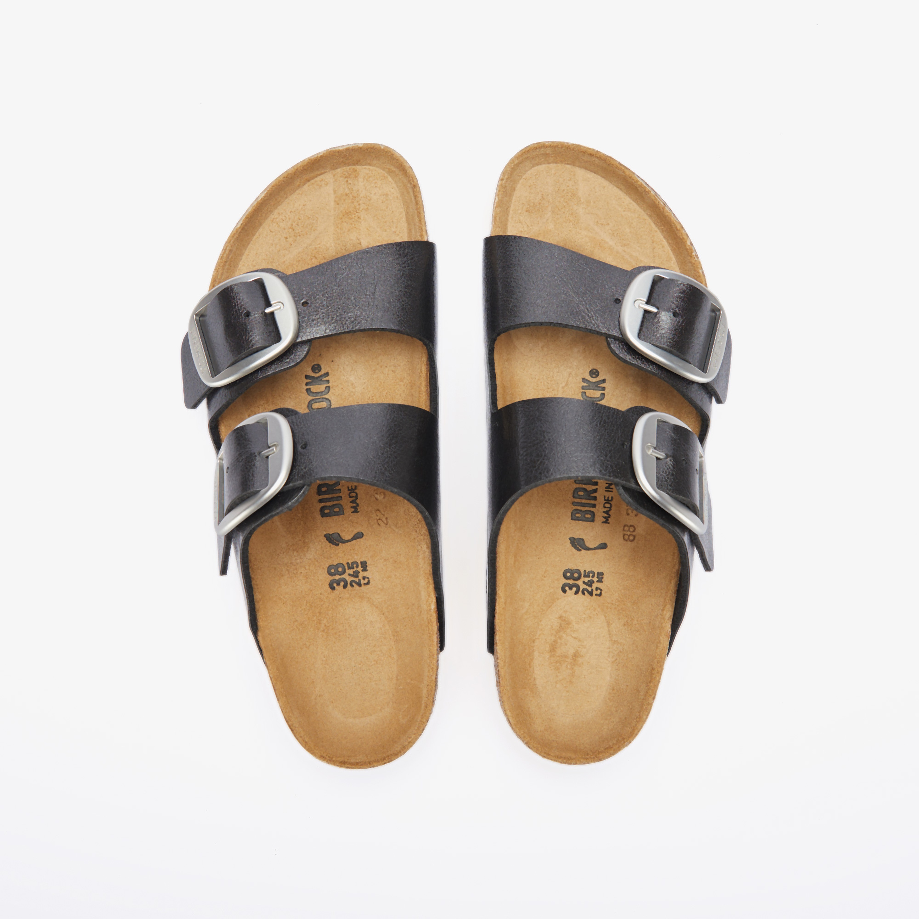 Birkenstock Arizona Big Buckle Bf Graceful Kadın Siyah Terlik