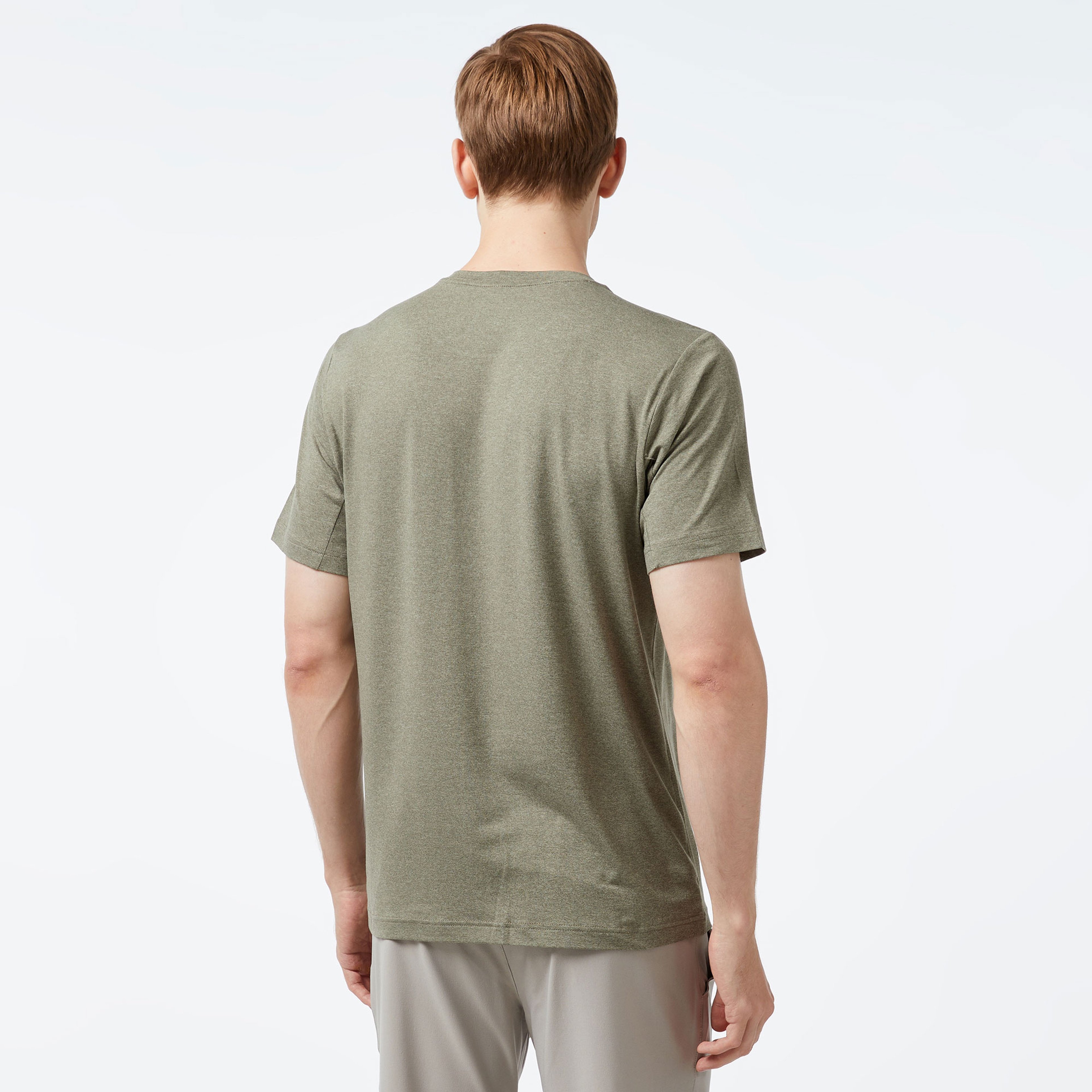 Columbia Tech Trail Crew Neck Erkek Yeşil T-Shirt