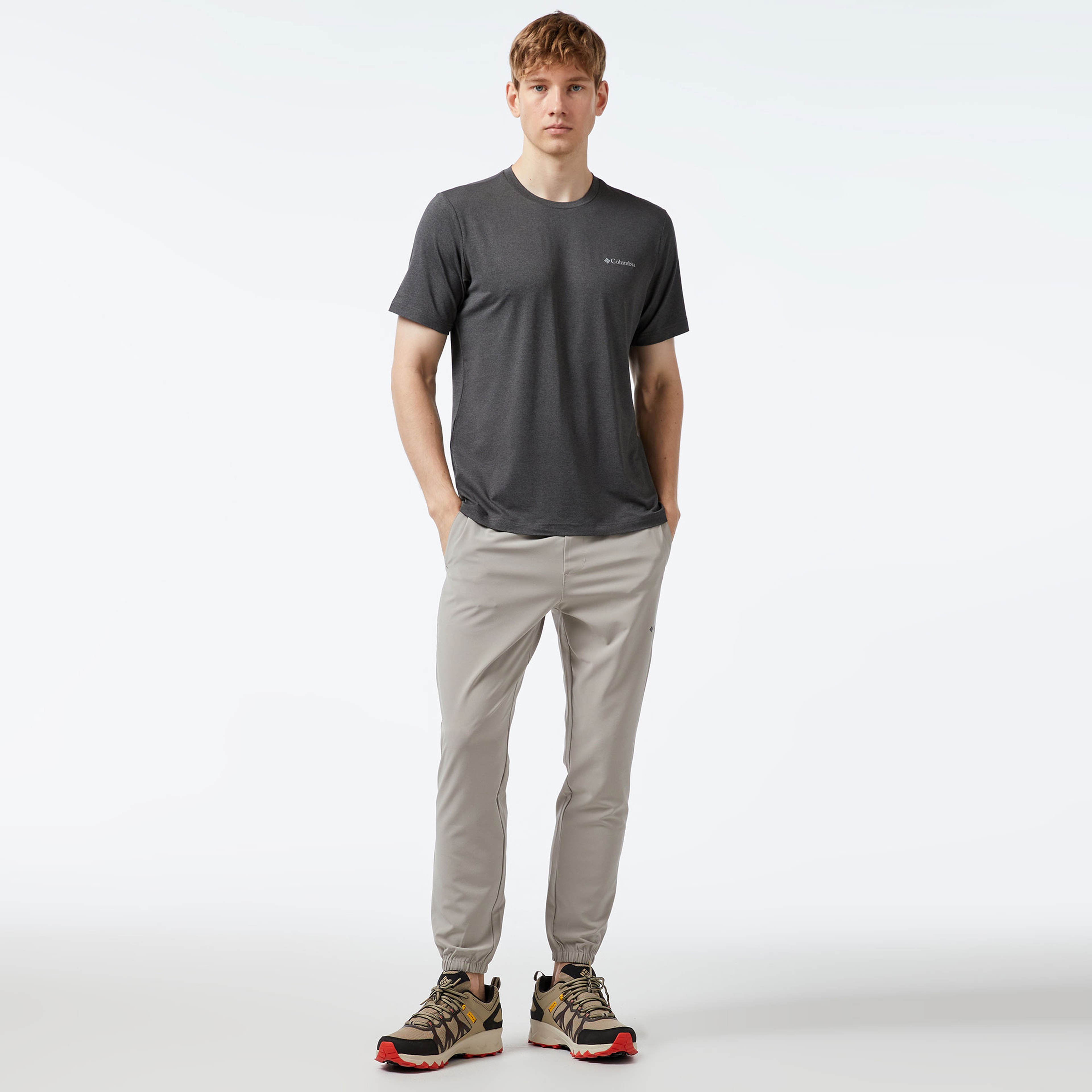 Columbia Erkek Gri T-Shirt