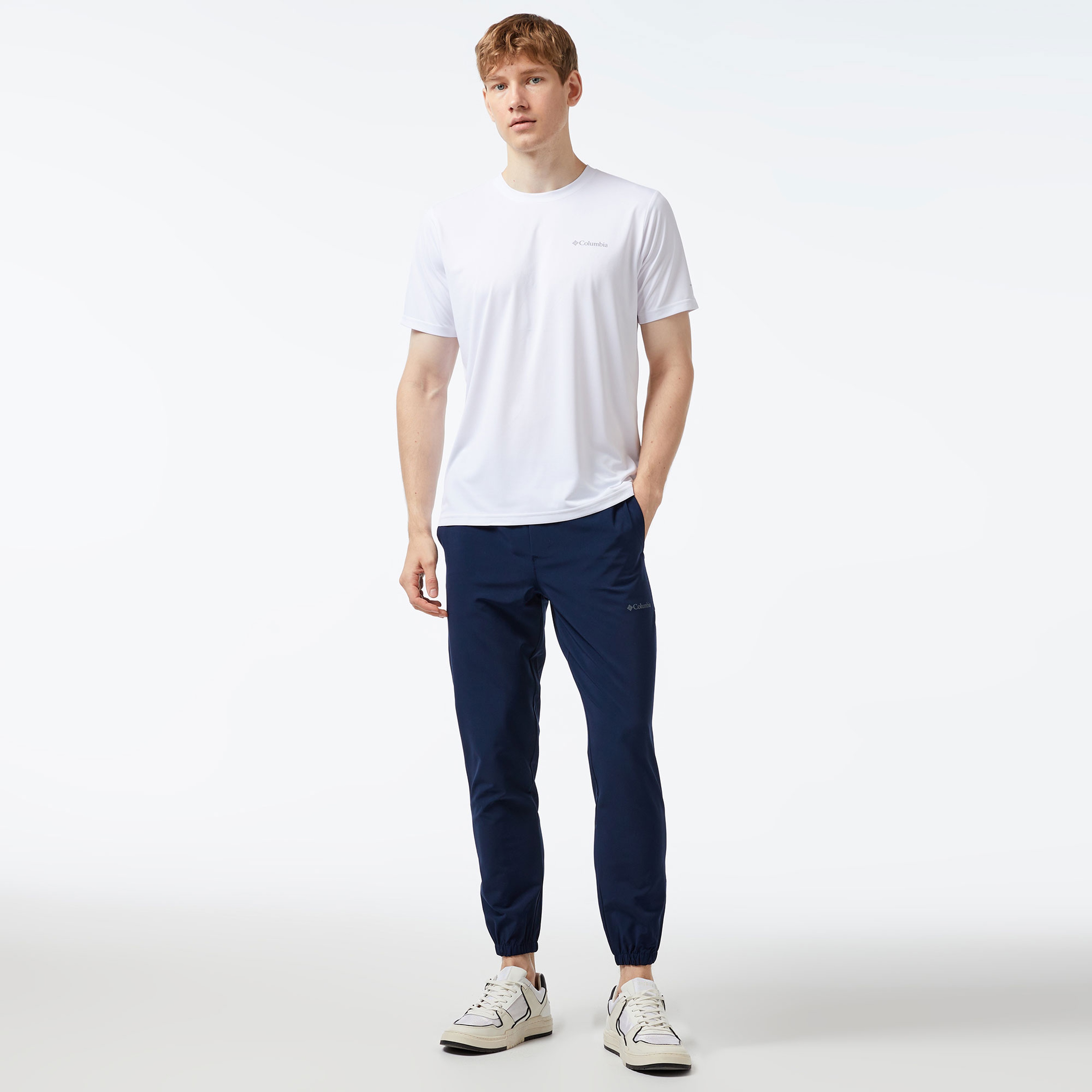 Columbia Erkek Beyaz T-Shirt