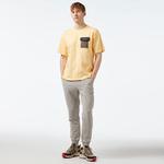 Columbia Painted Peak Knit Top Erkek Sarı T-Shirt