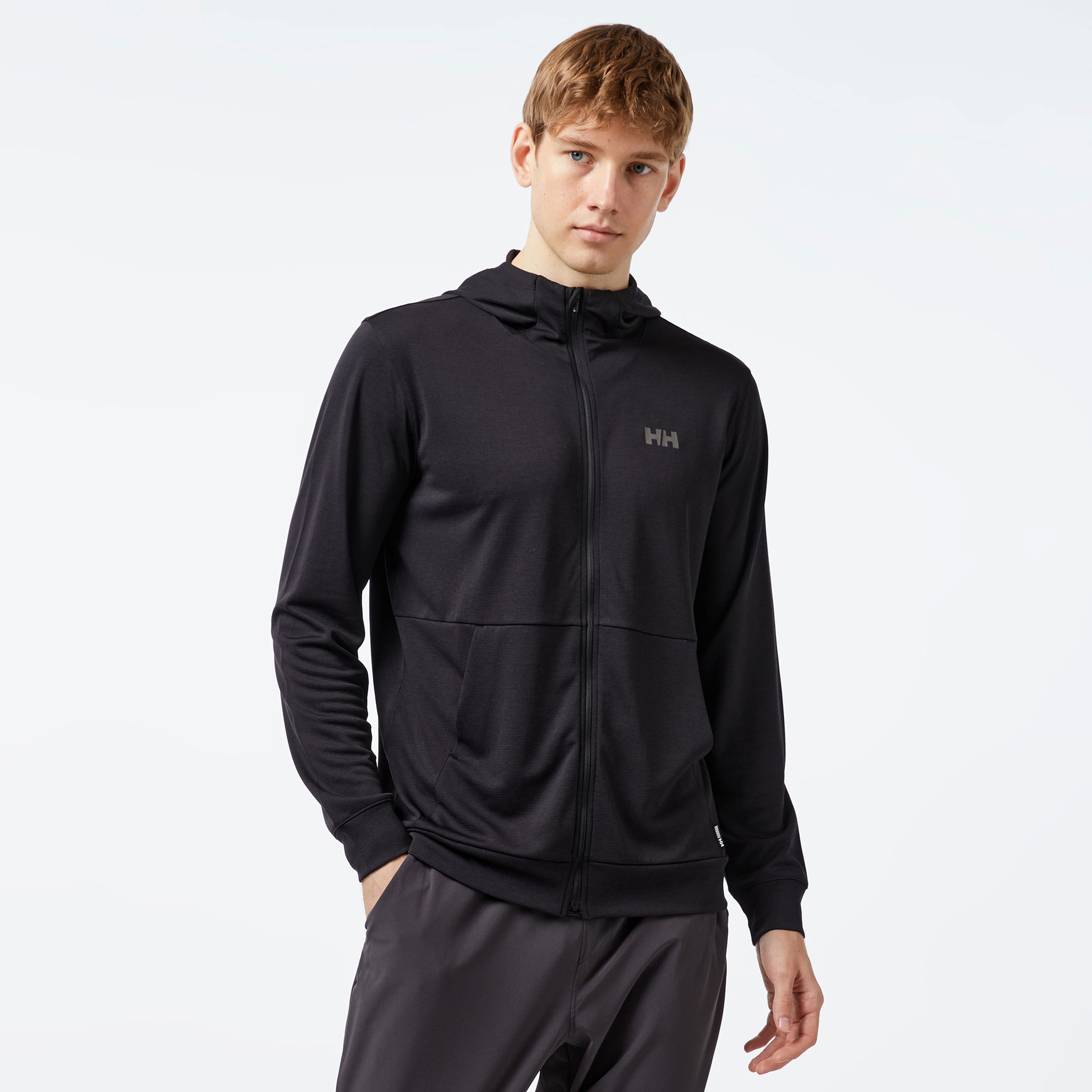Helly Hansen HH Lifa Tech Lite Zip Erkek Siyah Sweatshirt