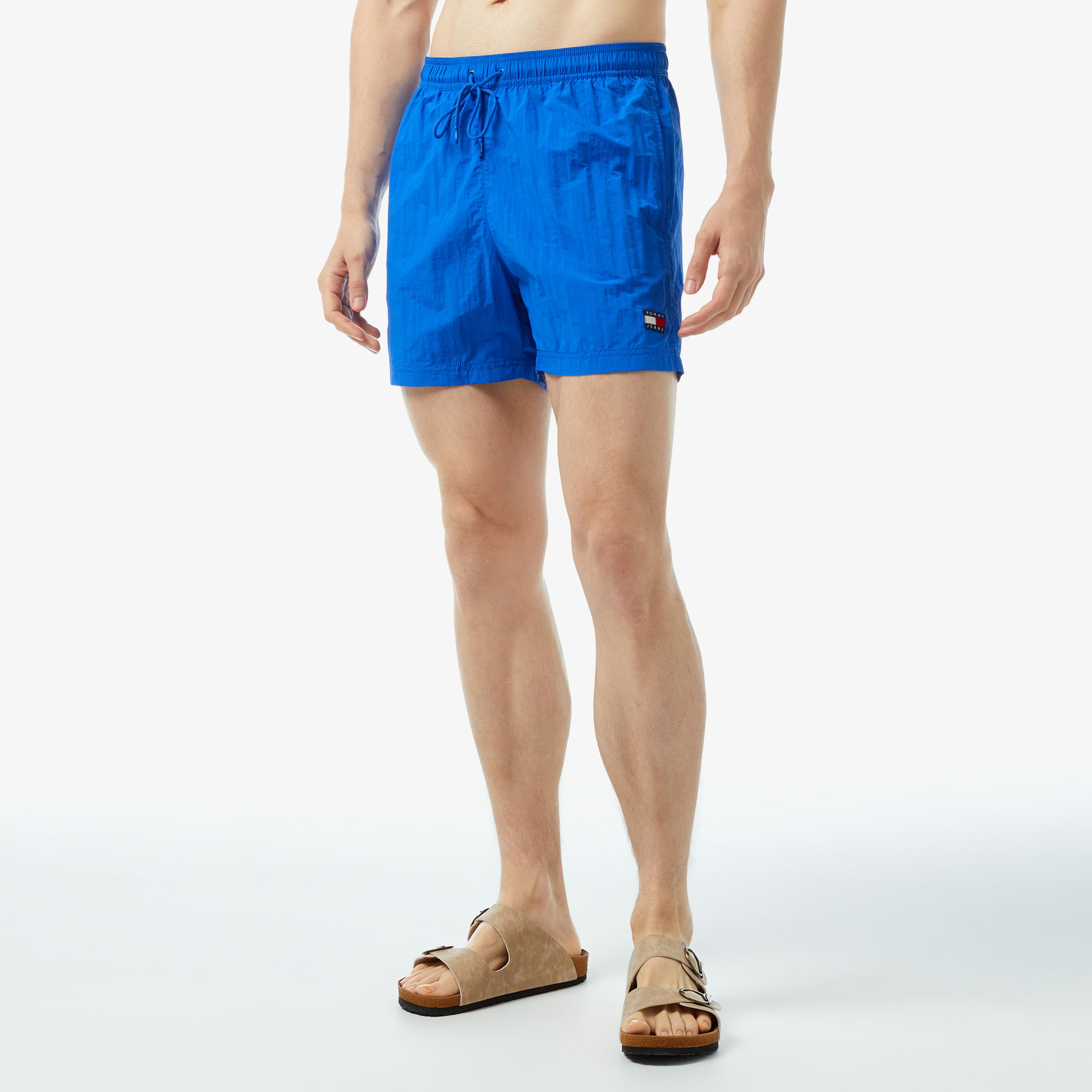 Tommy Hilfiger Erkek Mavi Mayo Şort