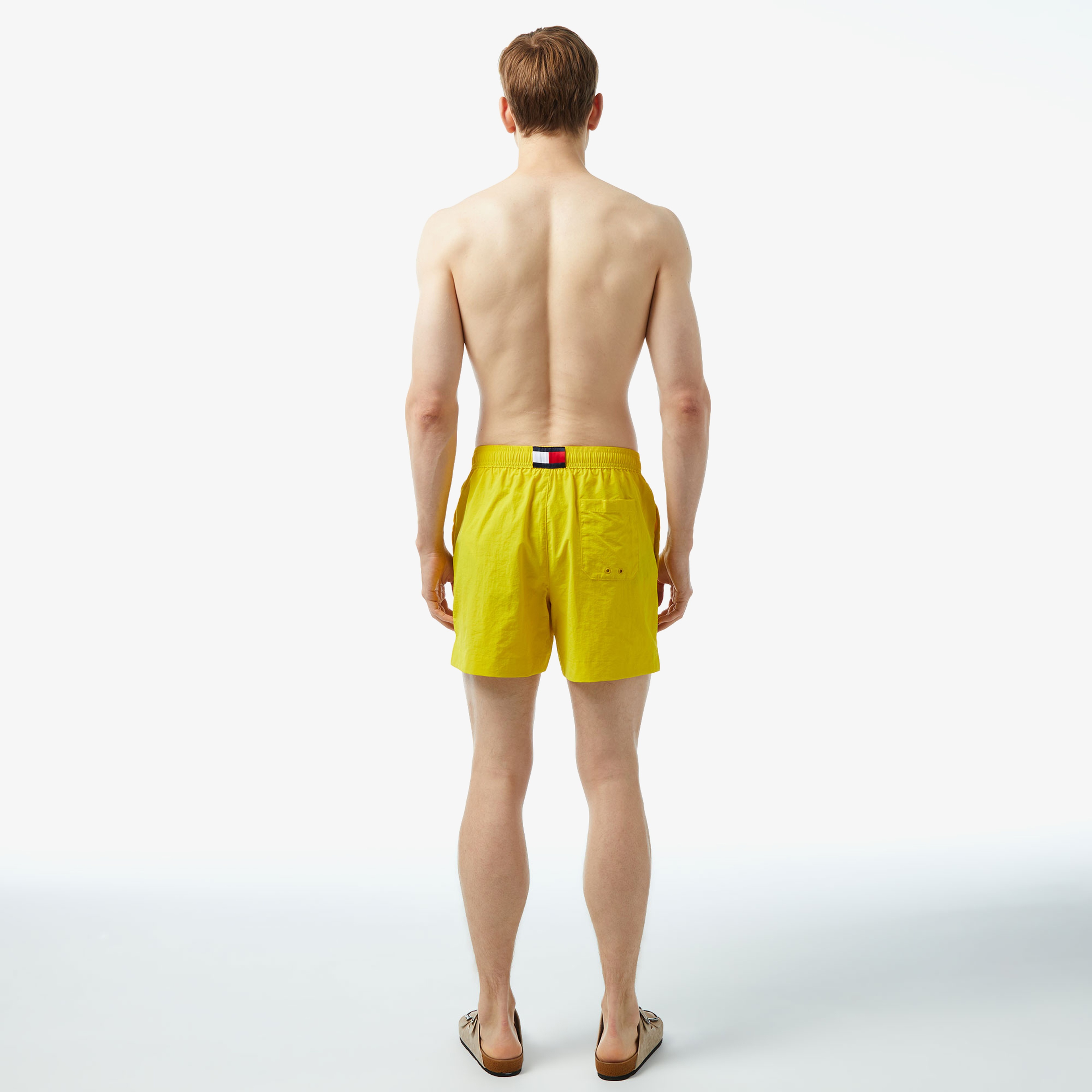 Tommy Hilfiger Erkek Sarı Mayo Şort