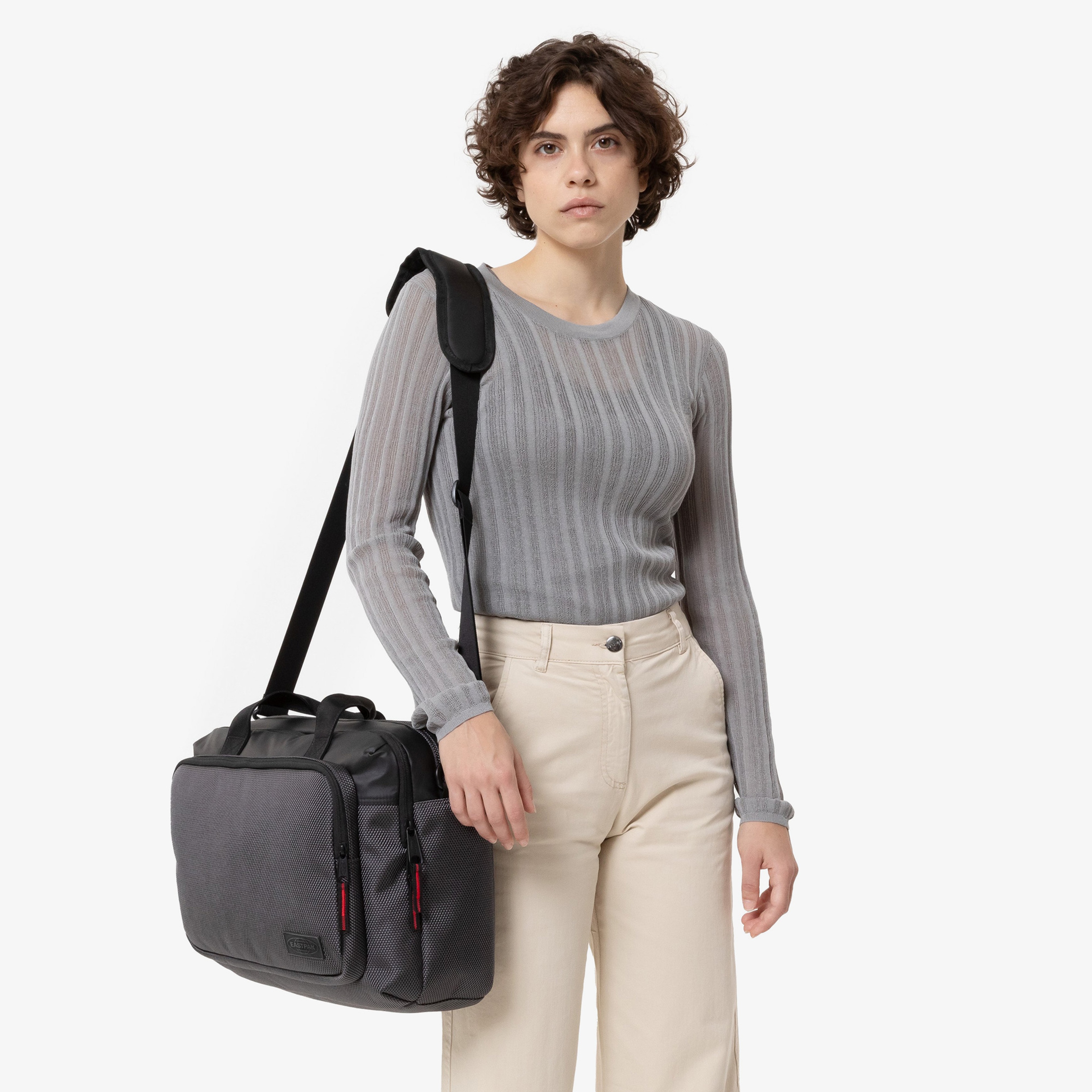 Eastpak Sheldan Unisex Gri Omuz Çantası