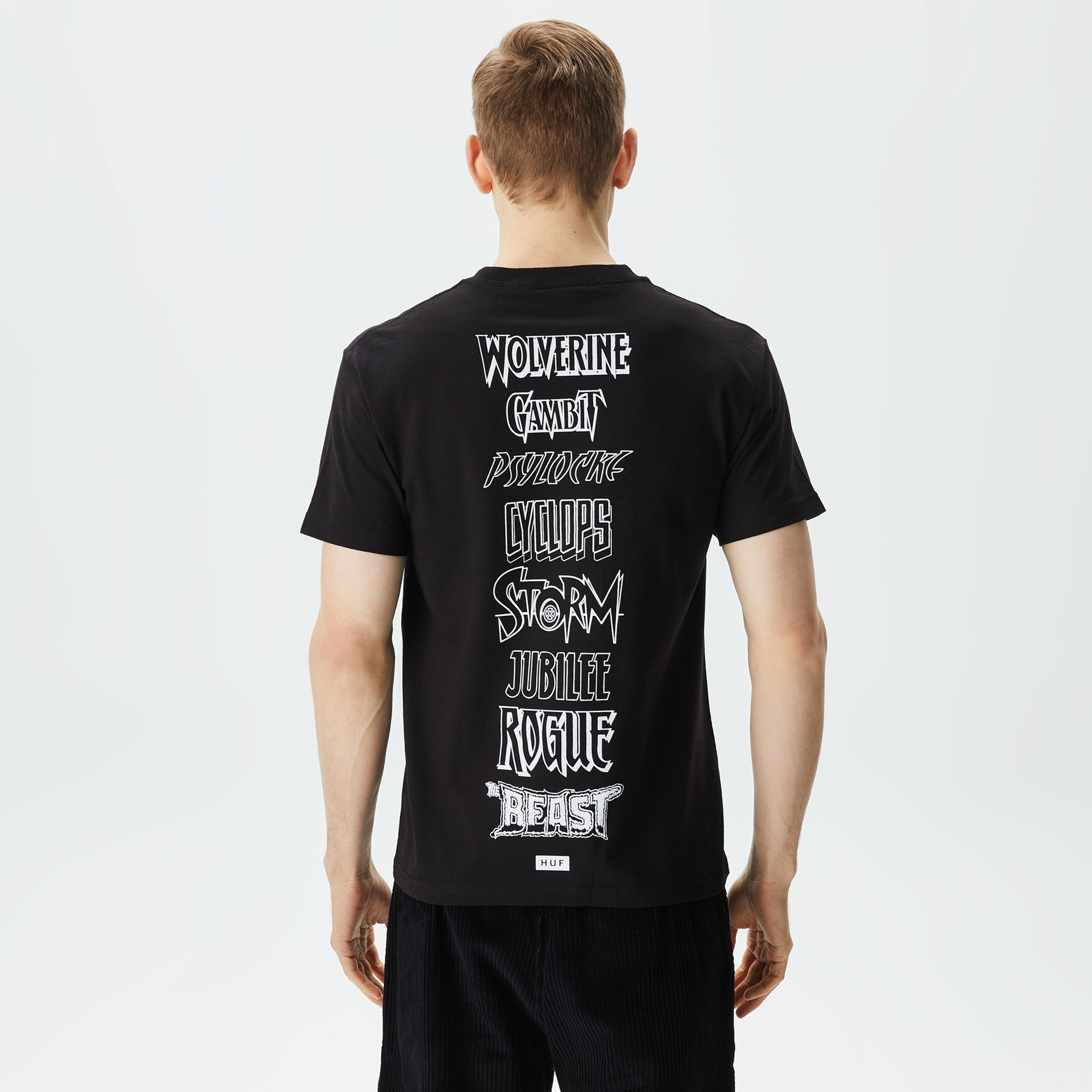 HUF Mutant Mayhem Erkek Siyah T-Shirt