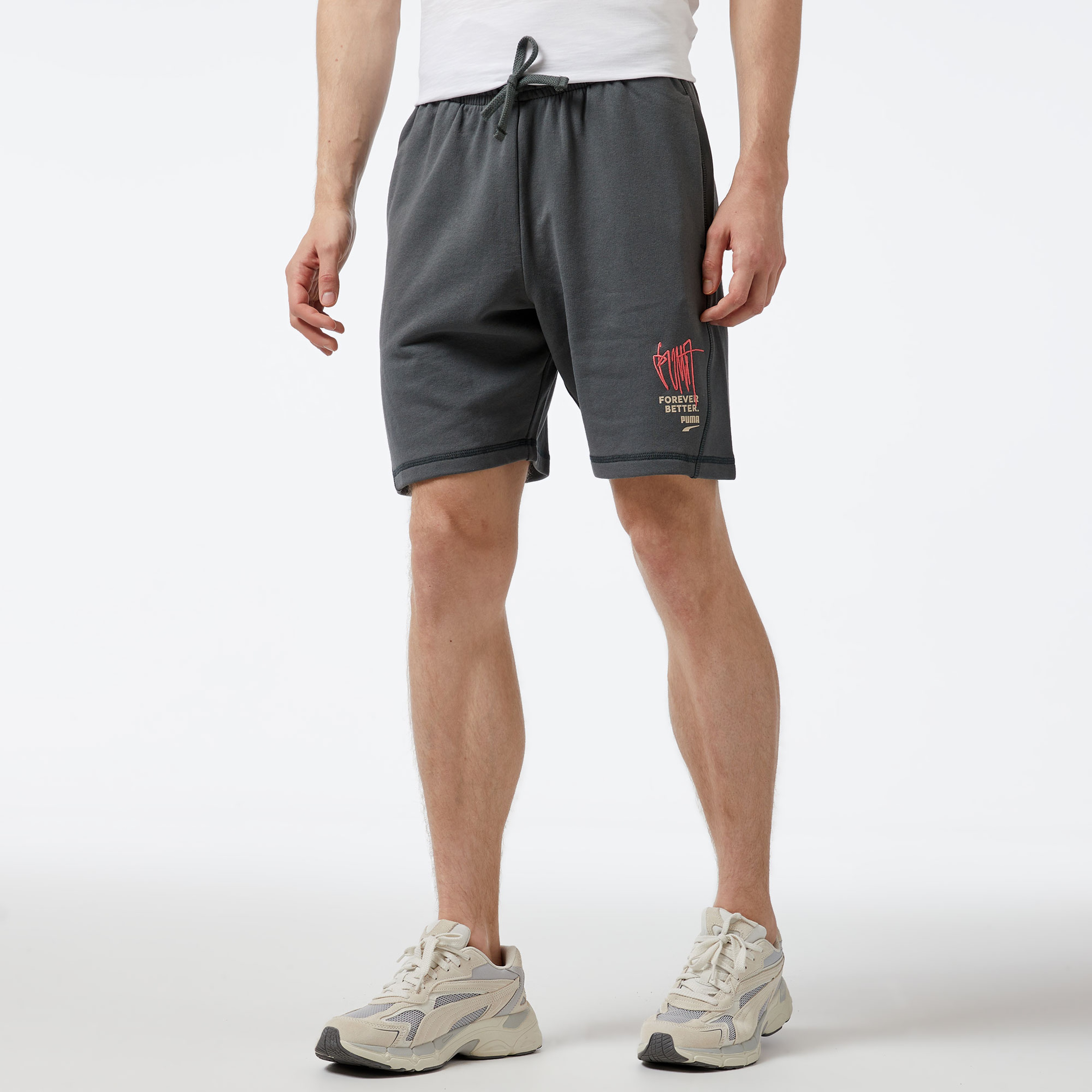 Puma Re:Collection Erkek Gri Şort