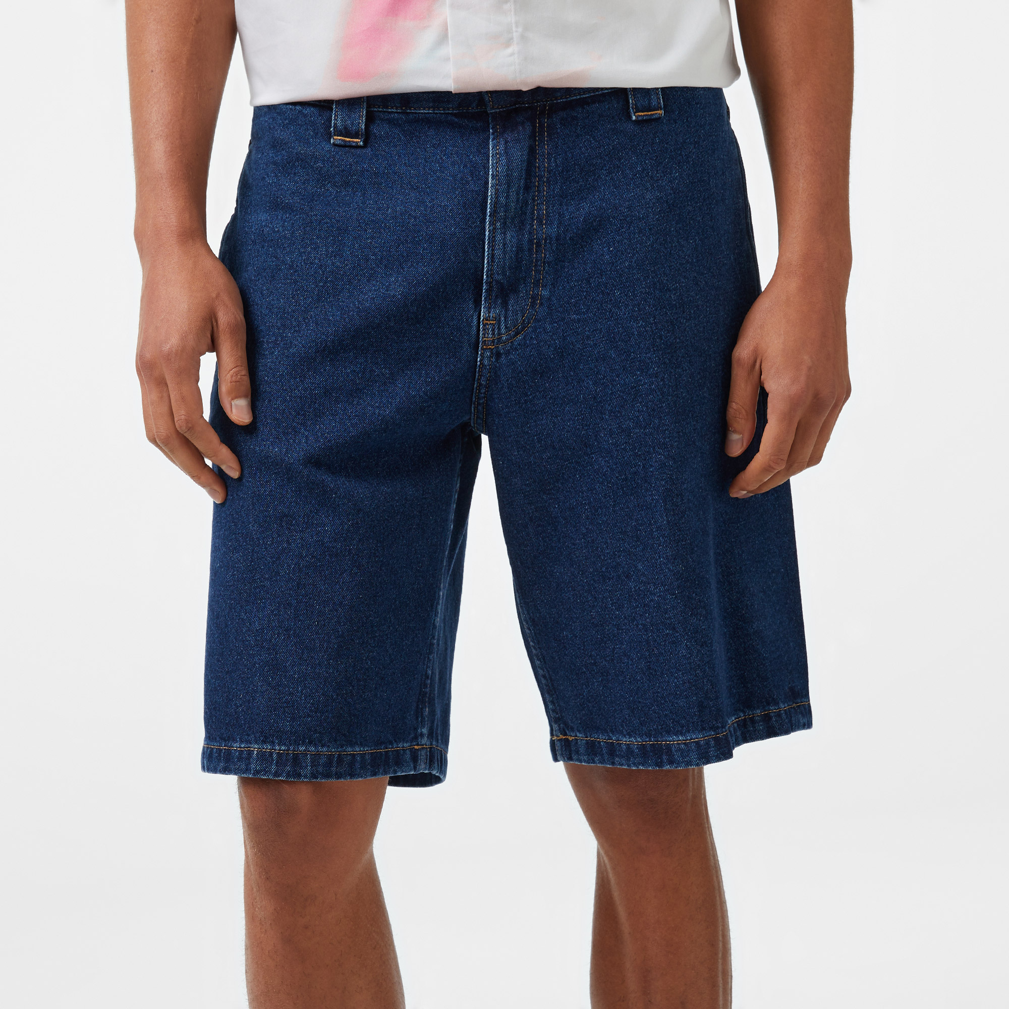 Calvin Klein Jeans Erkek Mavi Şort