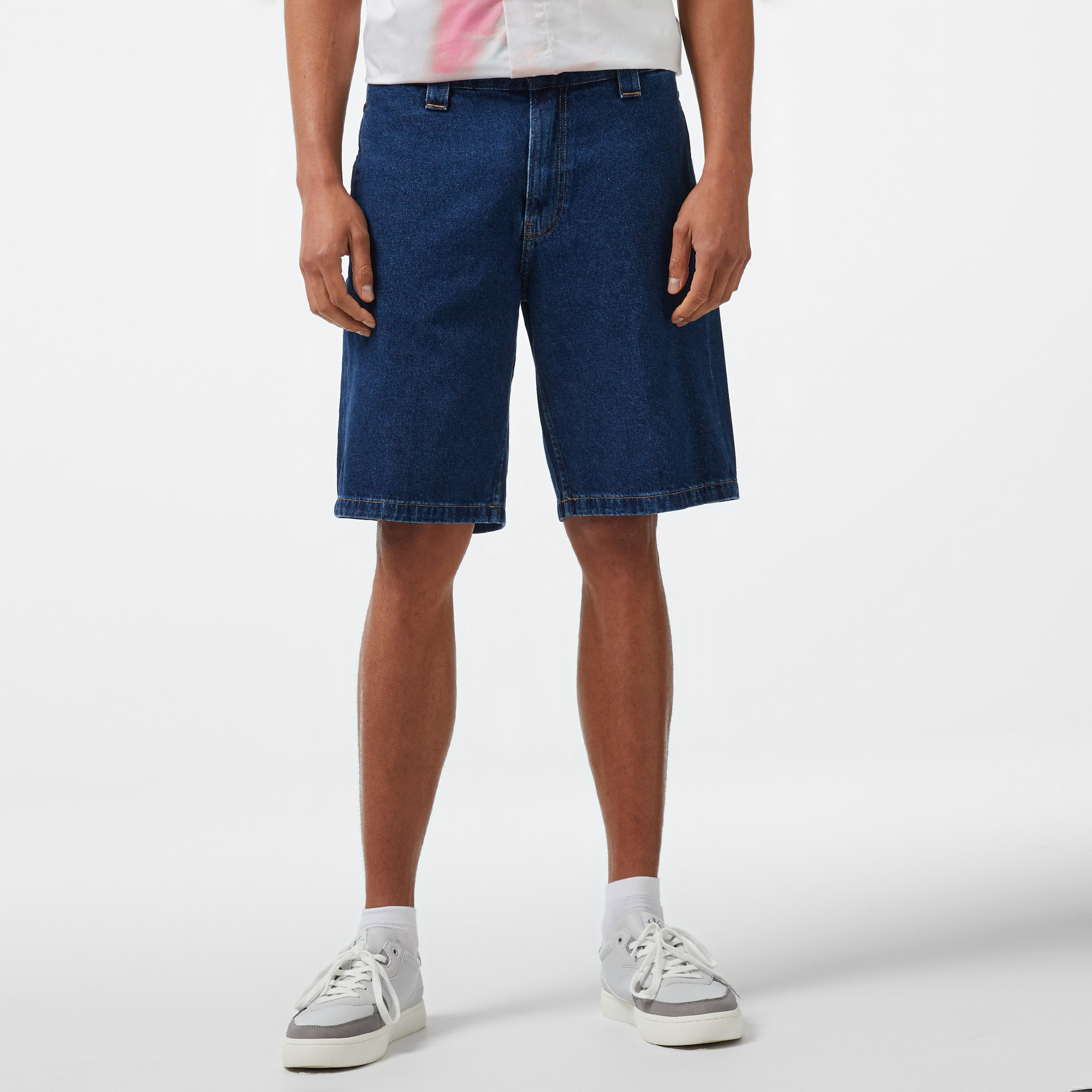 Calvin Klein Jeans Erkek Mavi Şort