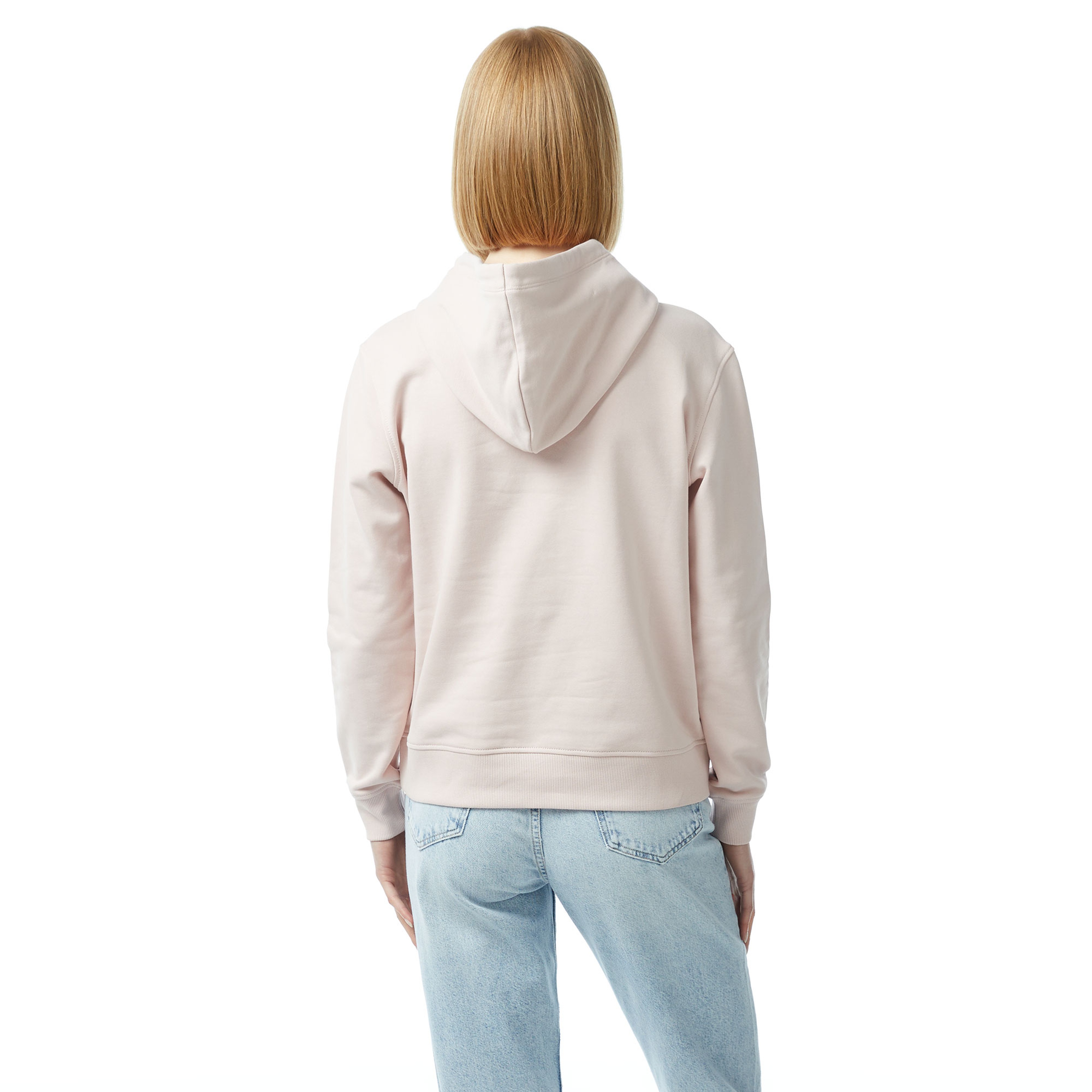Calvin Klein Jeans Diffused Kadın Pembe Sweatshirt