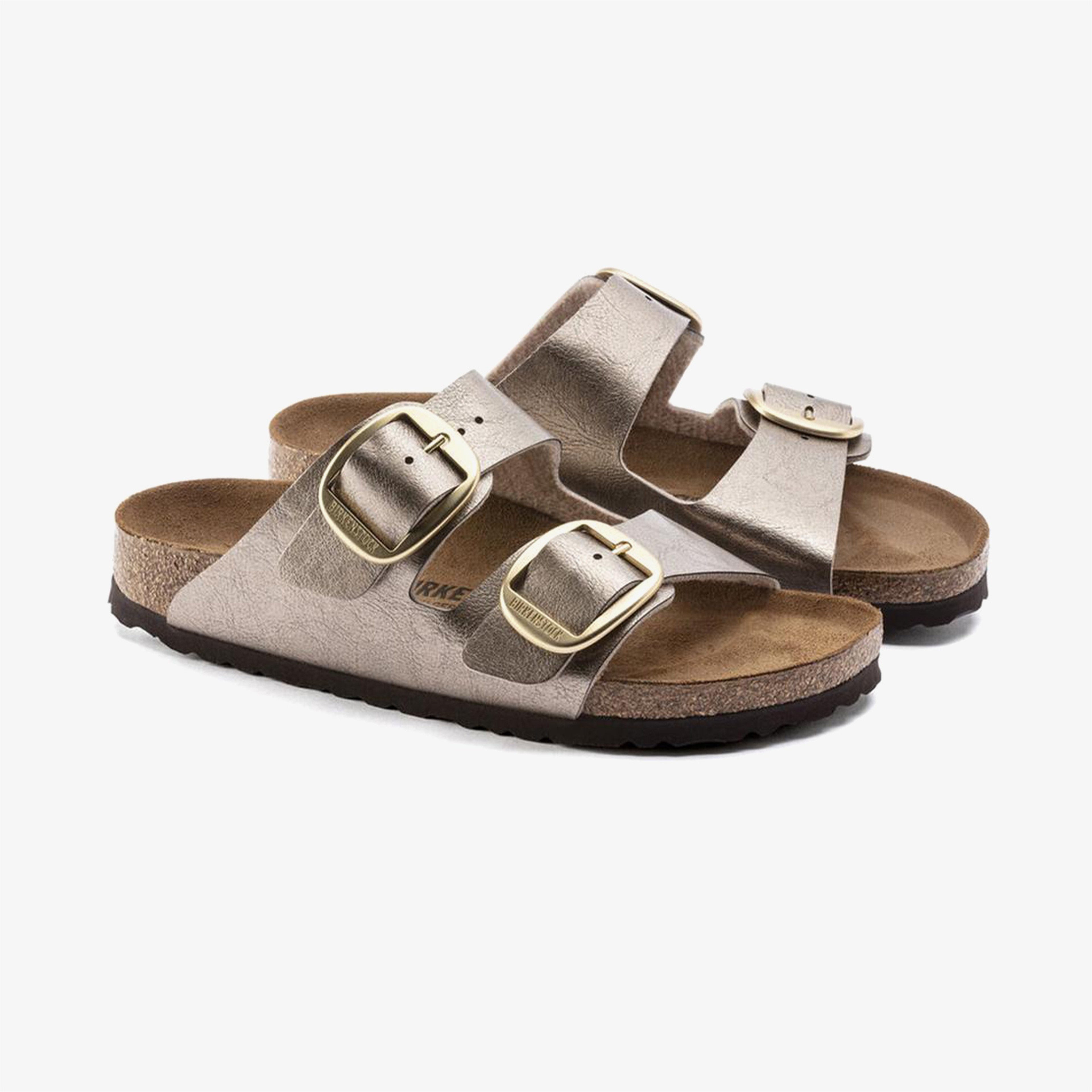 Birkenstock Arizona Big Buckle Bf Graceful Kadın Krem Terlik