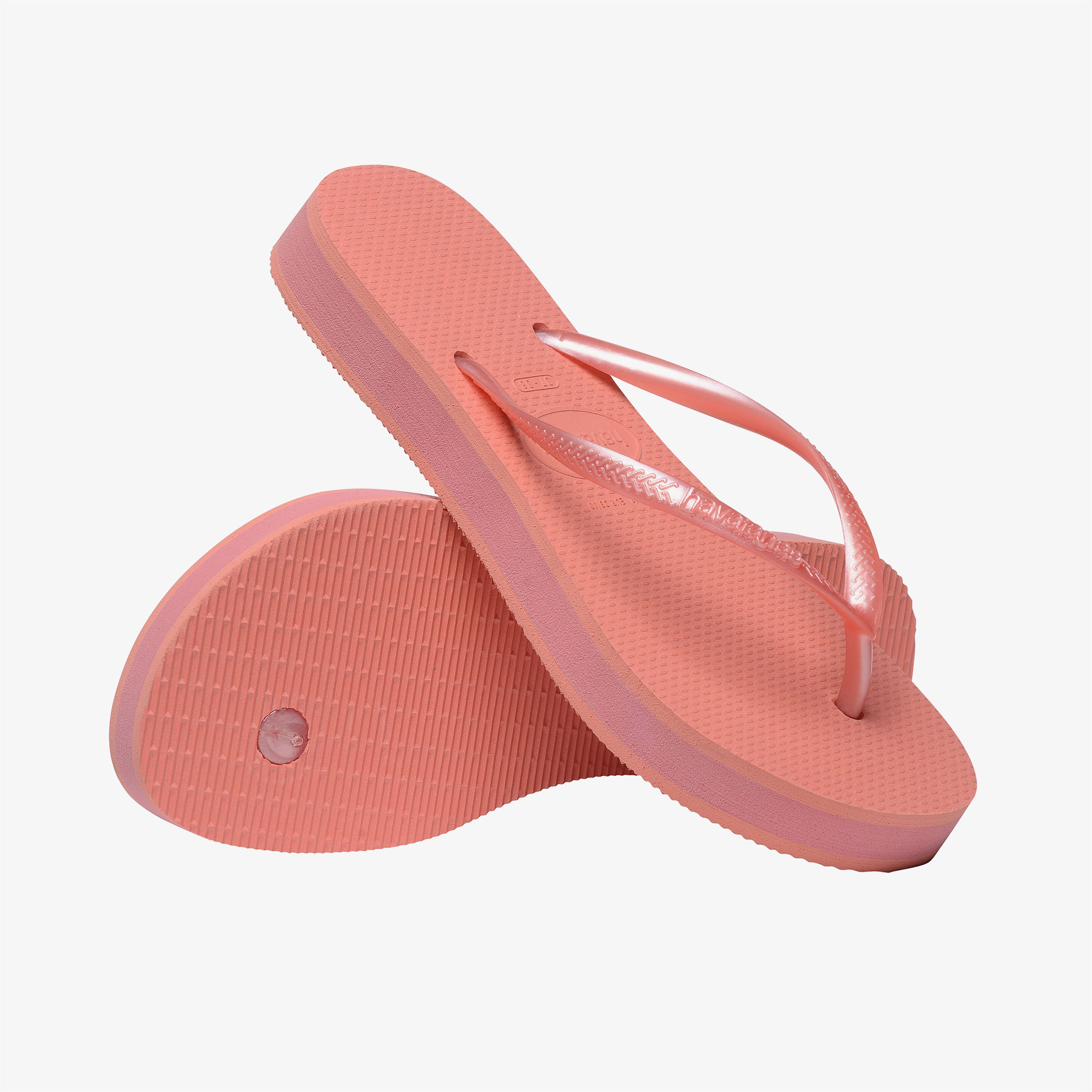 Havaianas Slim Flatform Kadın Peach Rose Terlik