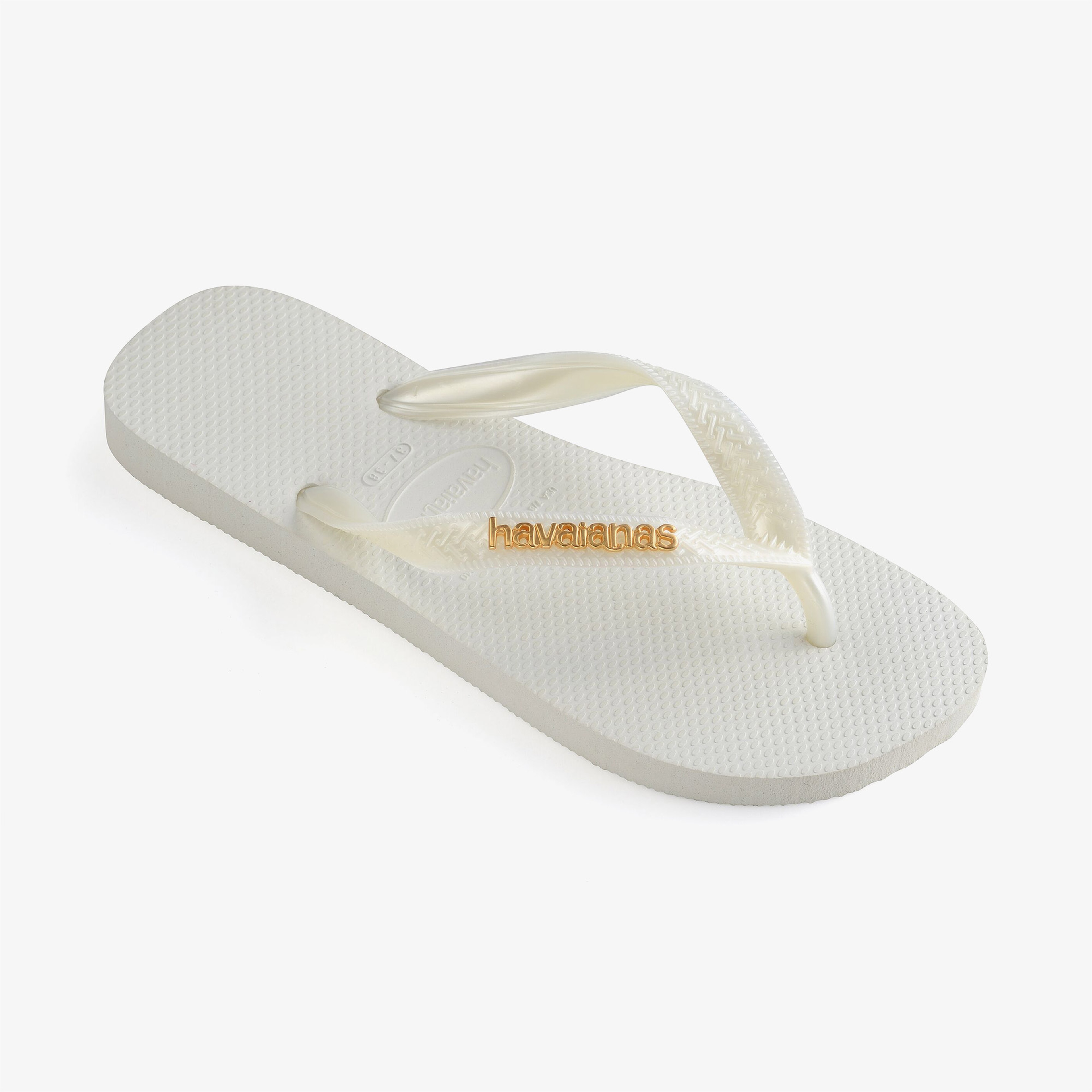 Havaianas Logo Kadın Beyaz Terlik