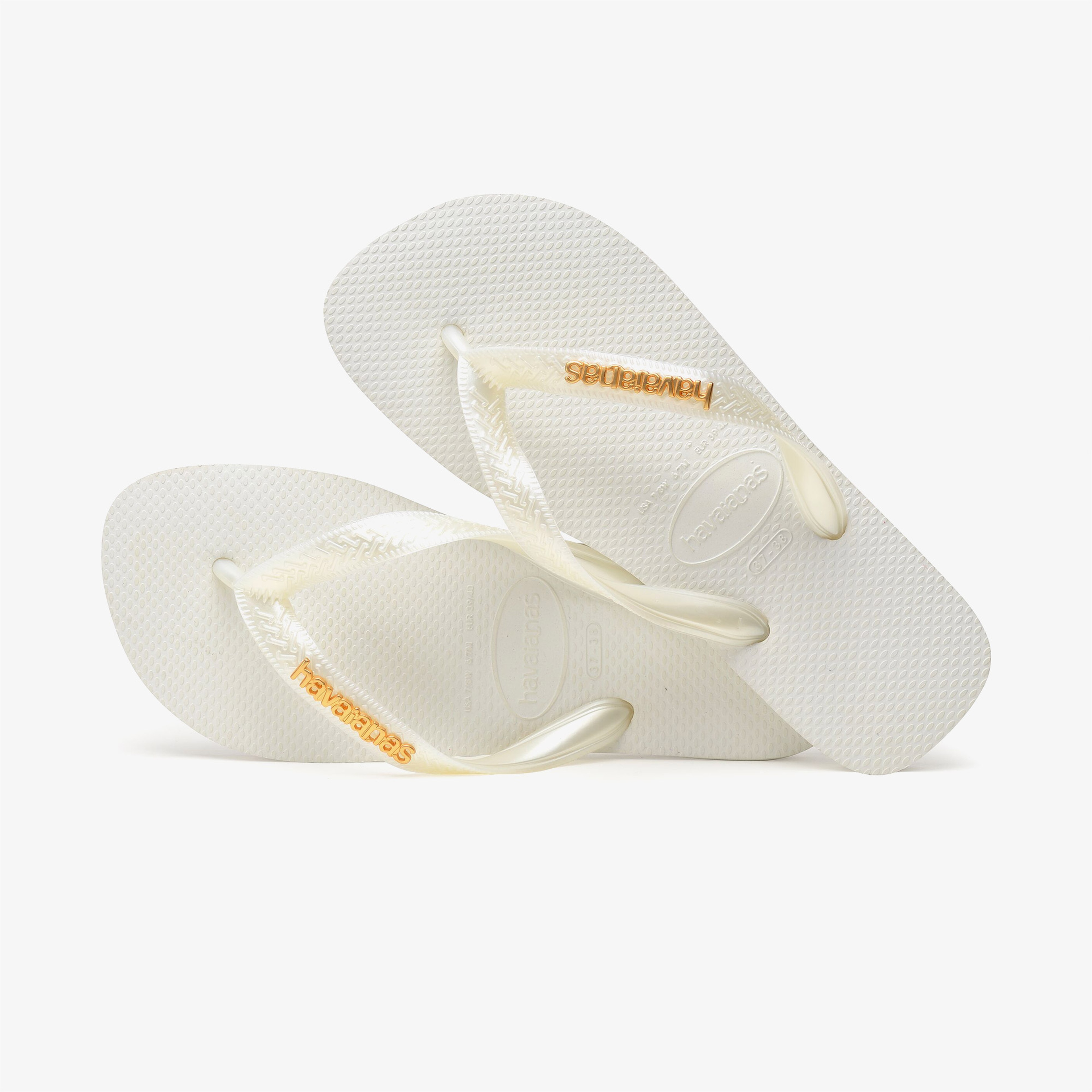 Havaianas Logo Kadın Beyaz Terlik