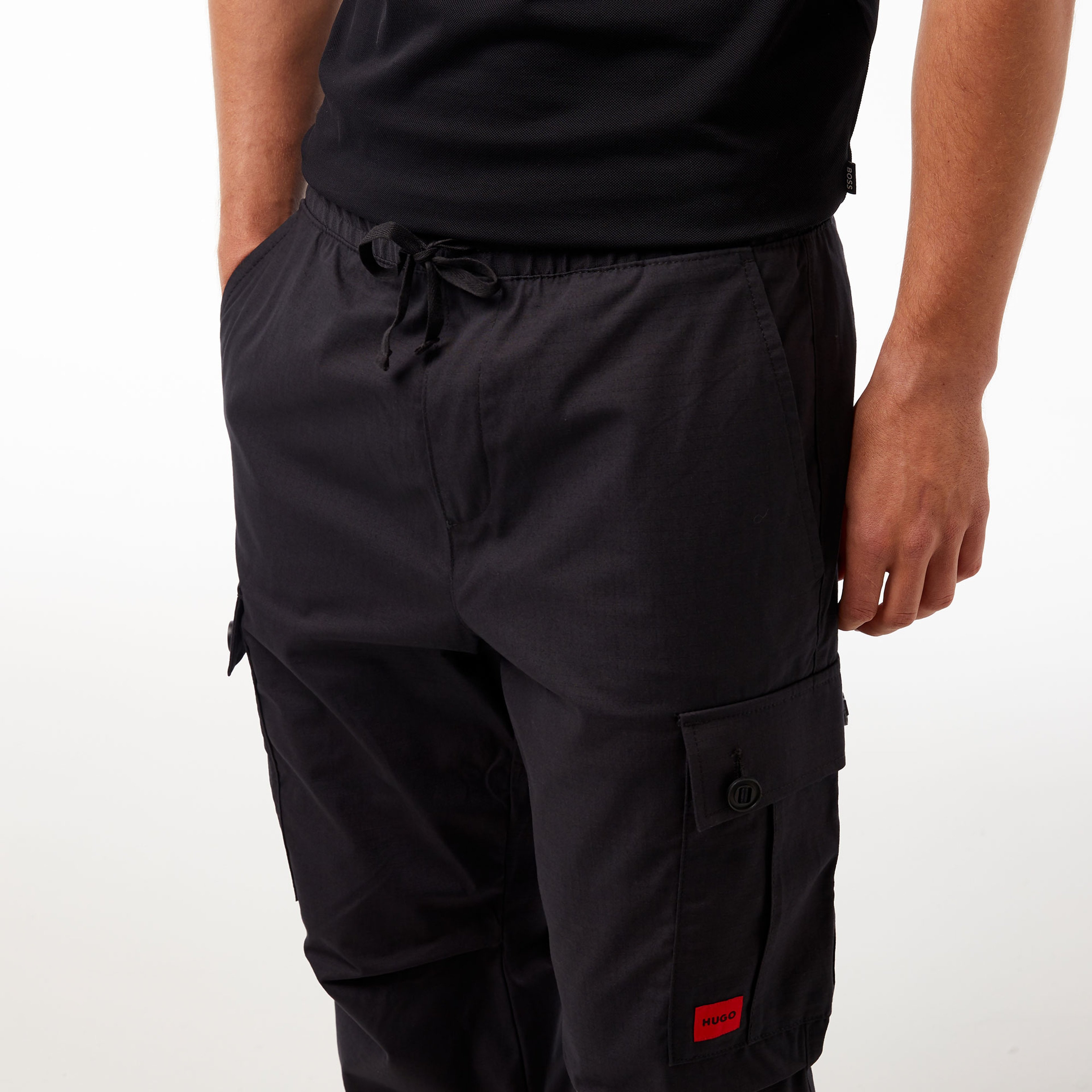 Hugo Garlo233 Erkek Siyah Pantolon