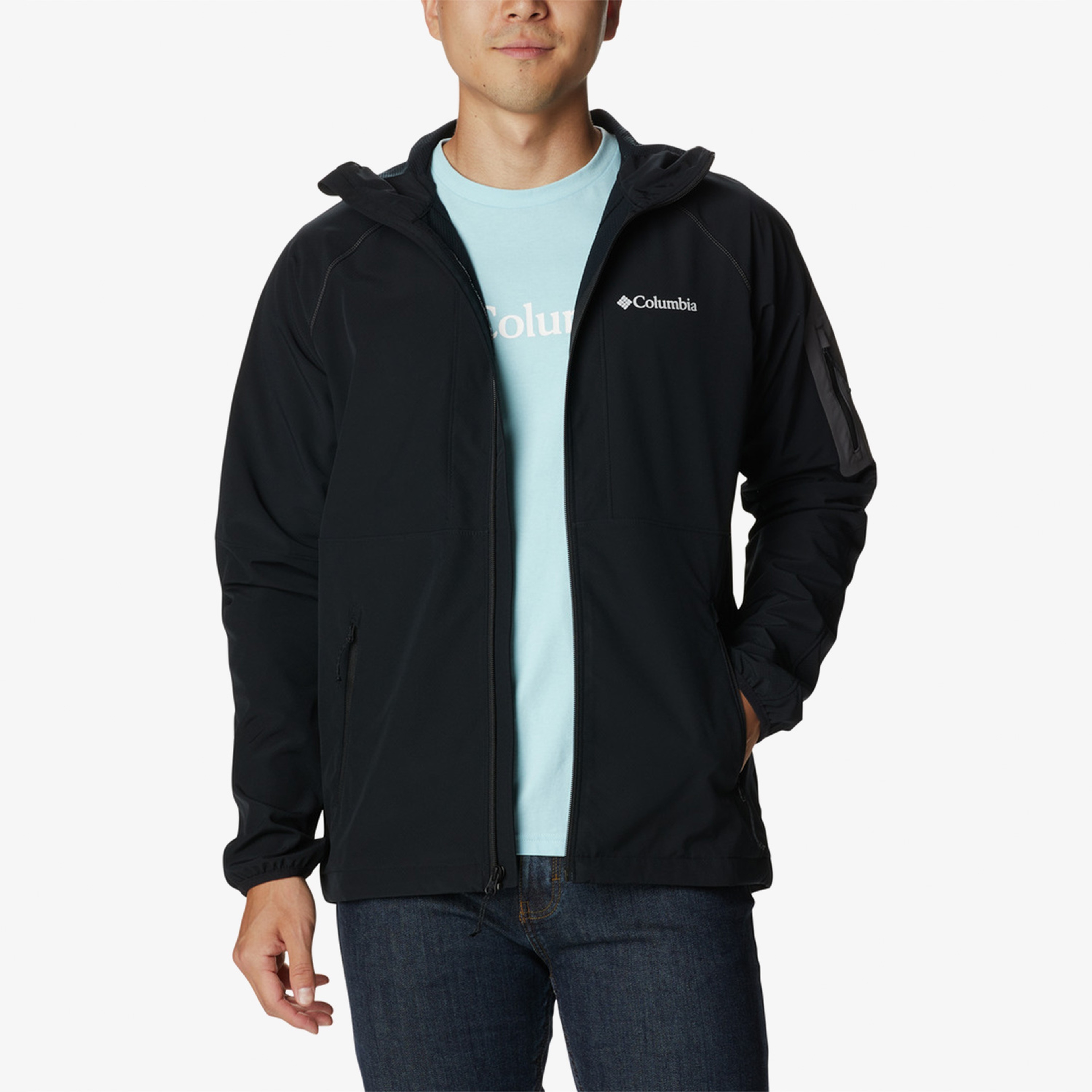 Columbia Erkek Siyah Mont