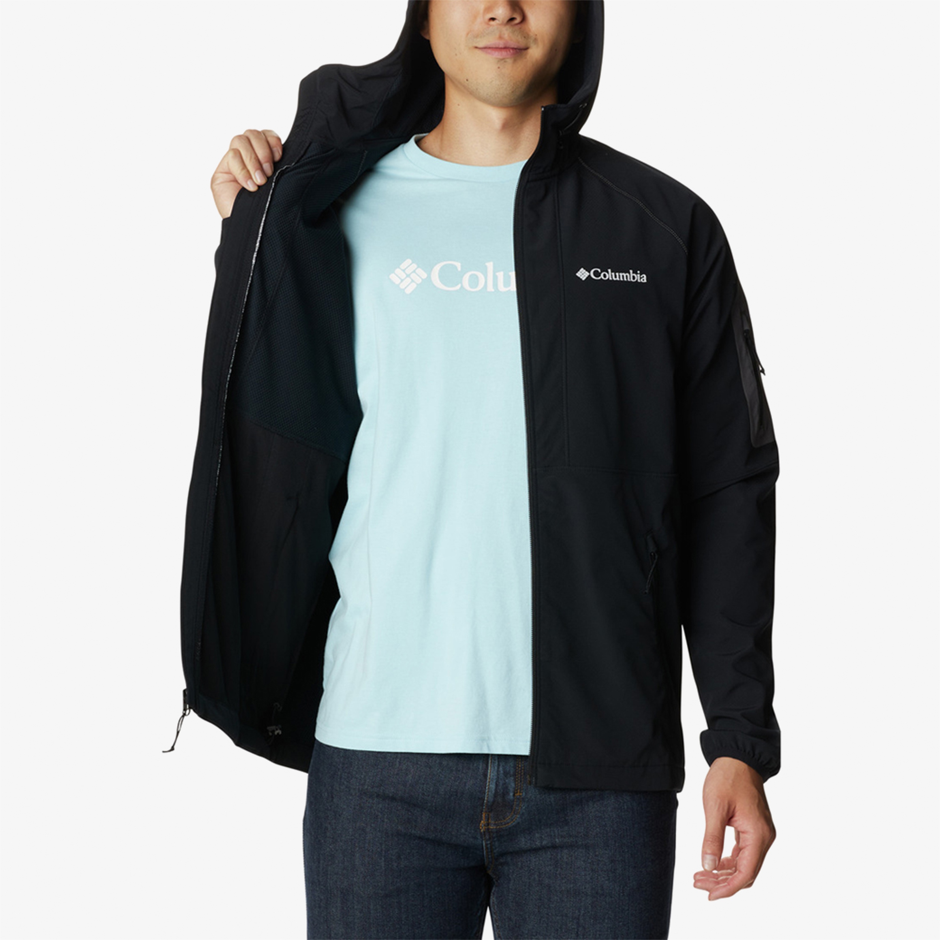Columbia Erkek Siyah Mont