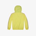 Tommy Hilfiger Tape Hooded Windbreaker Çocuk Sarı Ceket