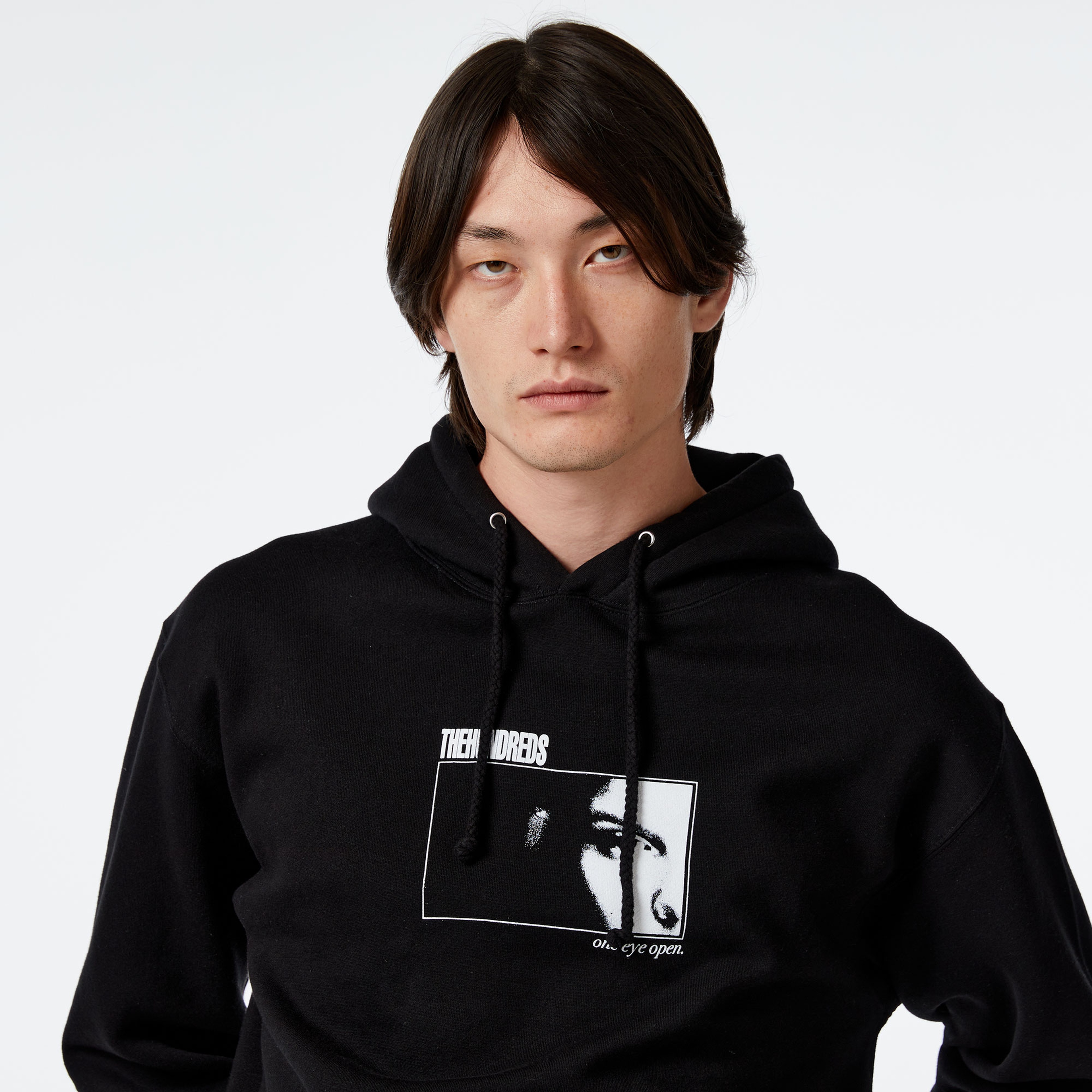 The Hundreds One Eye Open Pullover Erkek Siyah Sweatshirt