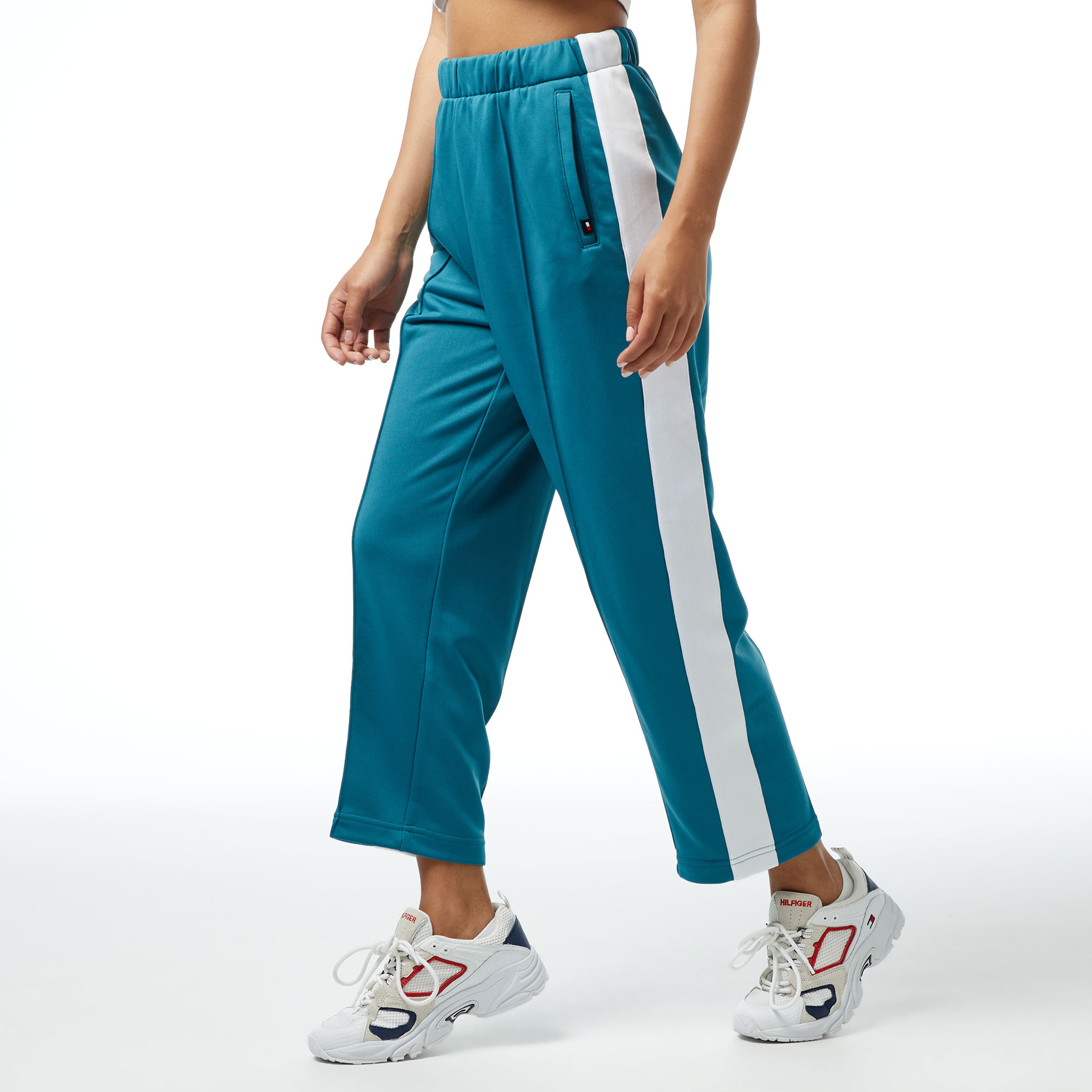Tommy Jeans Varsity Sport 2 Tracks Kadın Mavi Pantolon