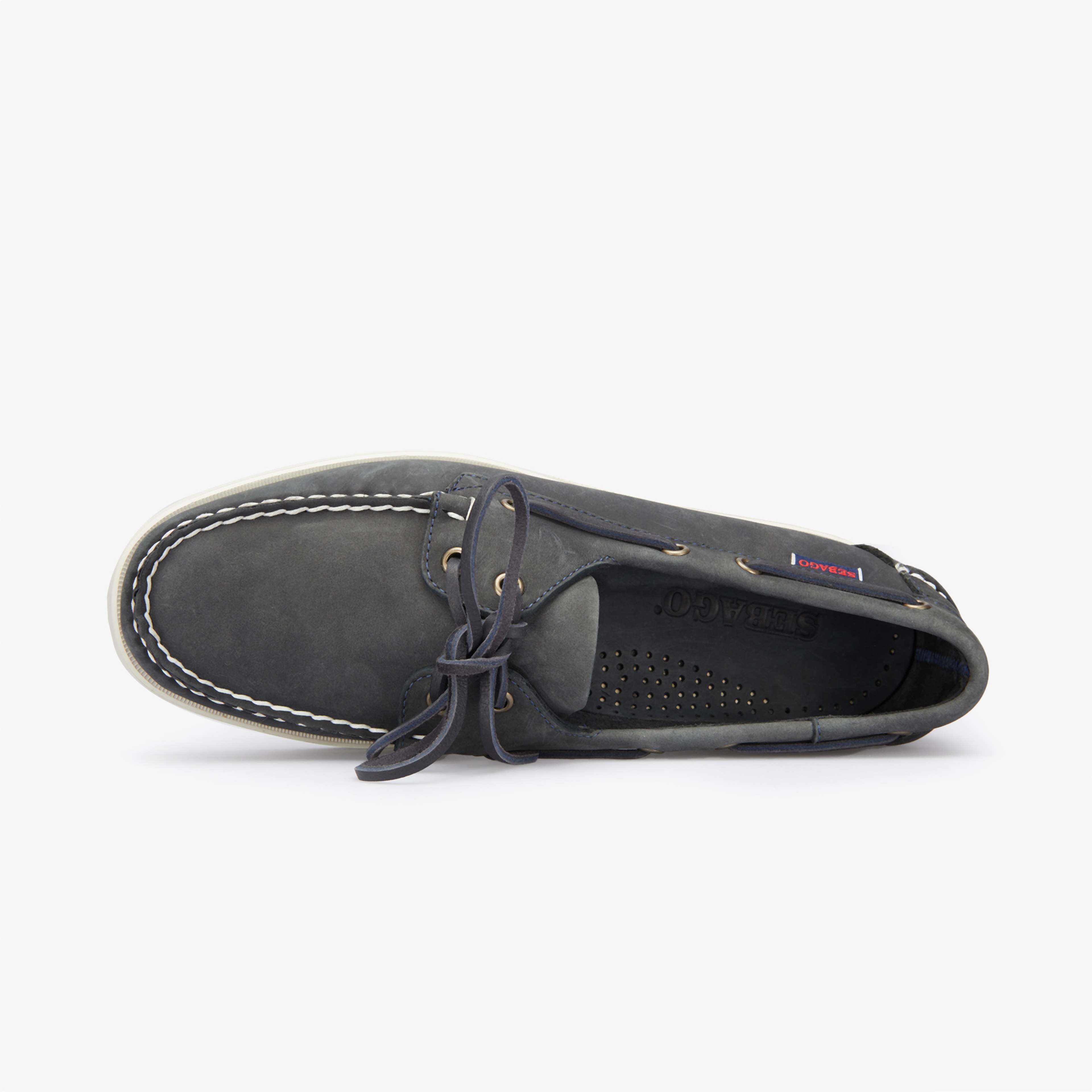 Sebago Docksides Portland Crazy Erkek Lacivert Ayakkabı