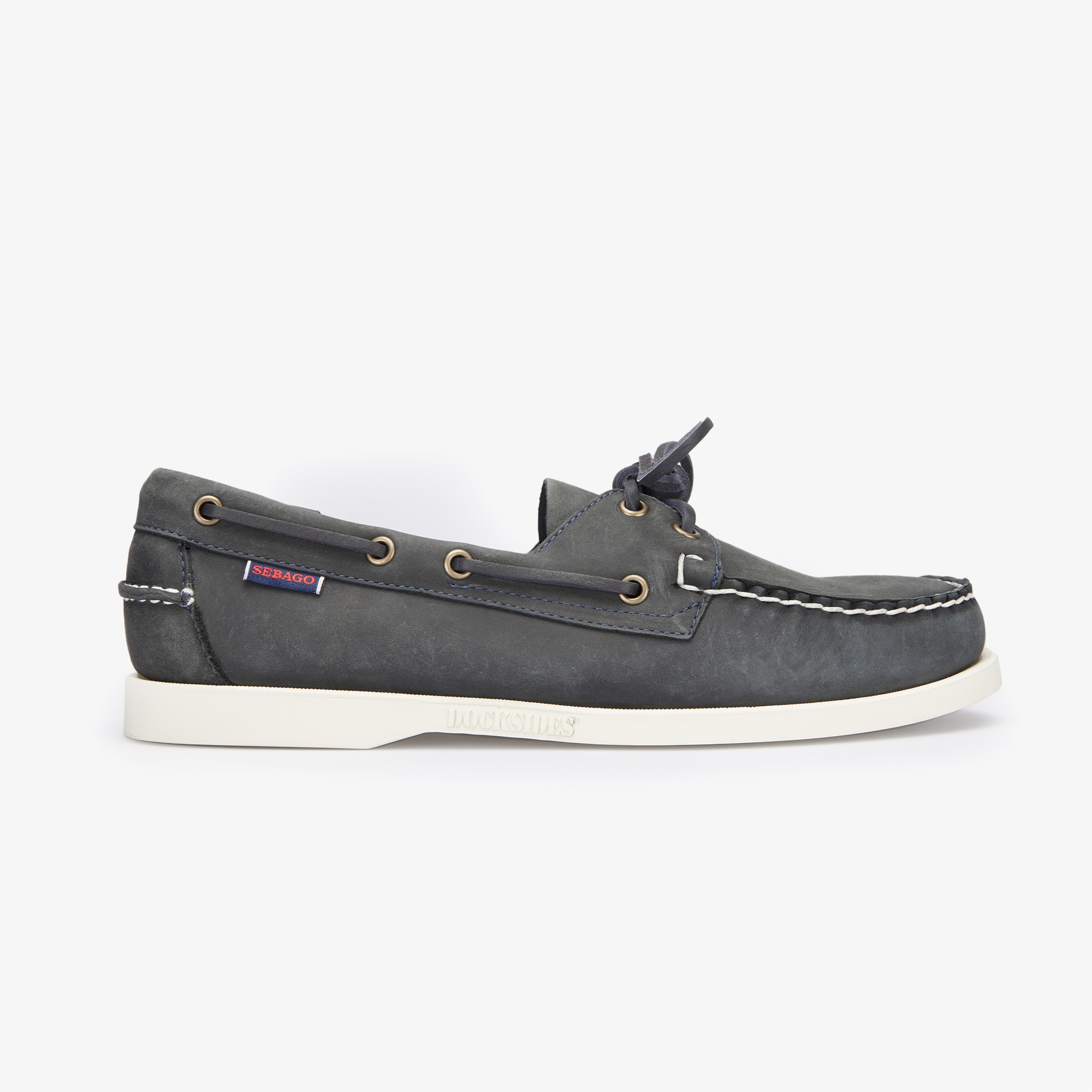 Sebago Docksides Portland Crazy Erkek Lacivert Ayakkabı