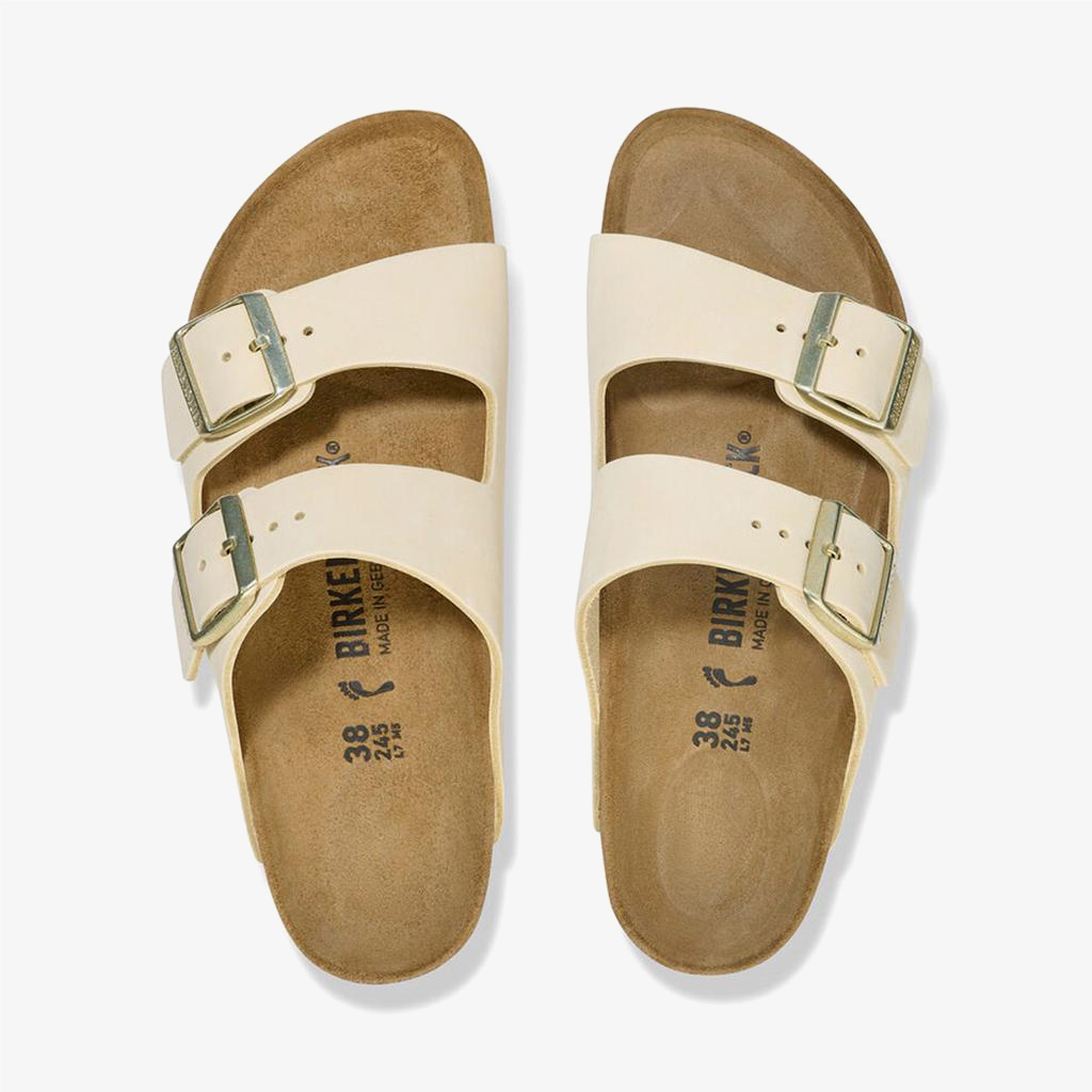 Birkenstock Arizona Nu Kadın Krem Terlik